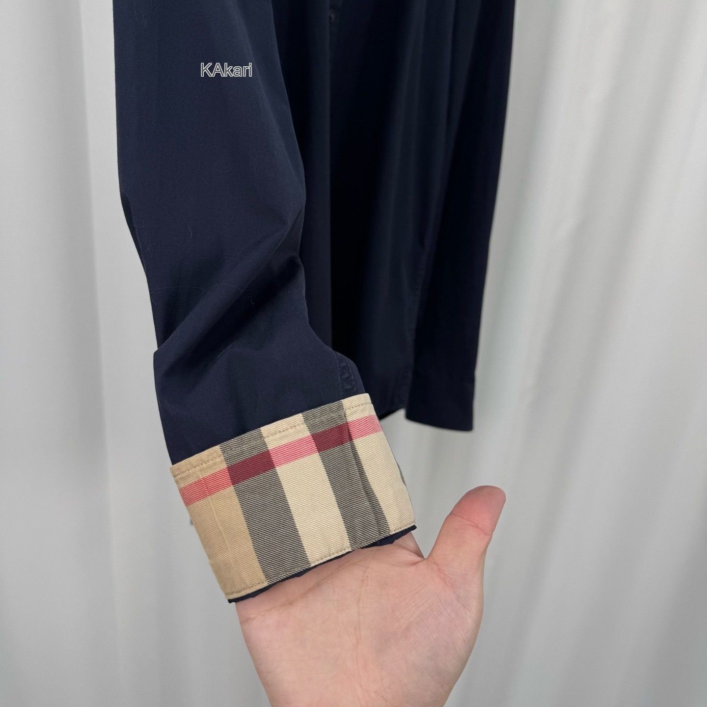 Burberry Burberry Embroidered Equestrian Knight Check Shirt Size US S / EU 44-46 / 1 - 5 Thumbnail