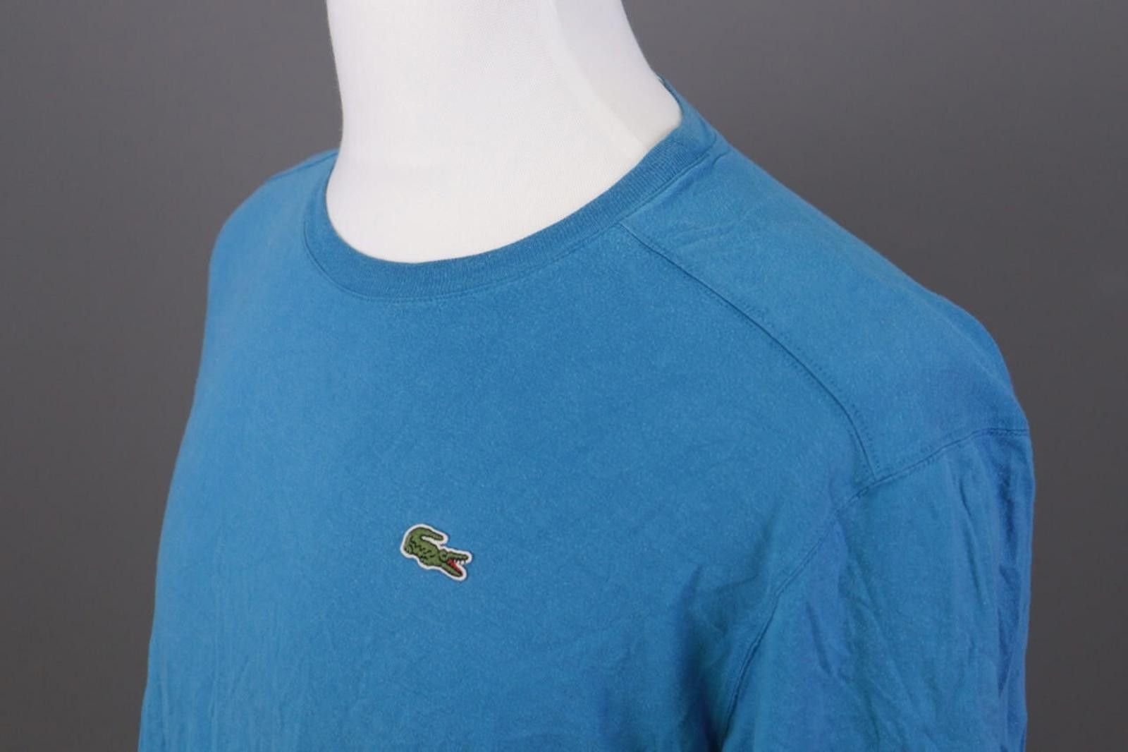 Lacoste Lacoste Sport Blue Crew Neck Short Sleeve T-Shirt Size 5 / L Size US M / EU 48-50 / 2 - 7 Thumbnail