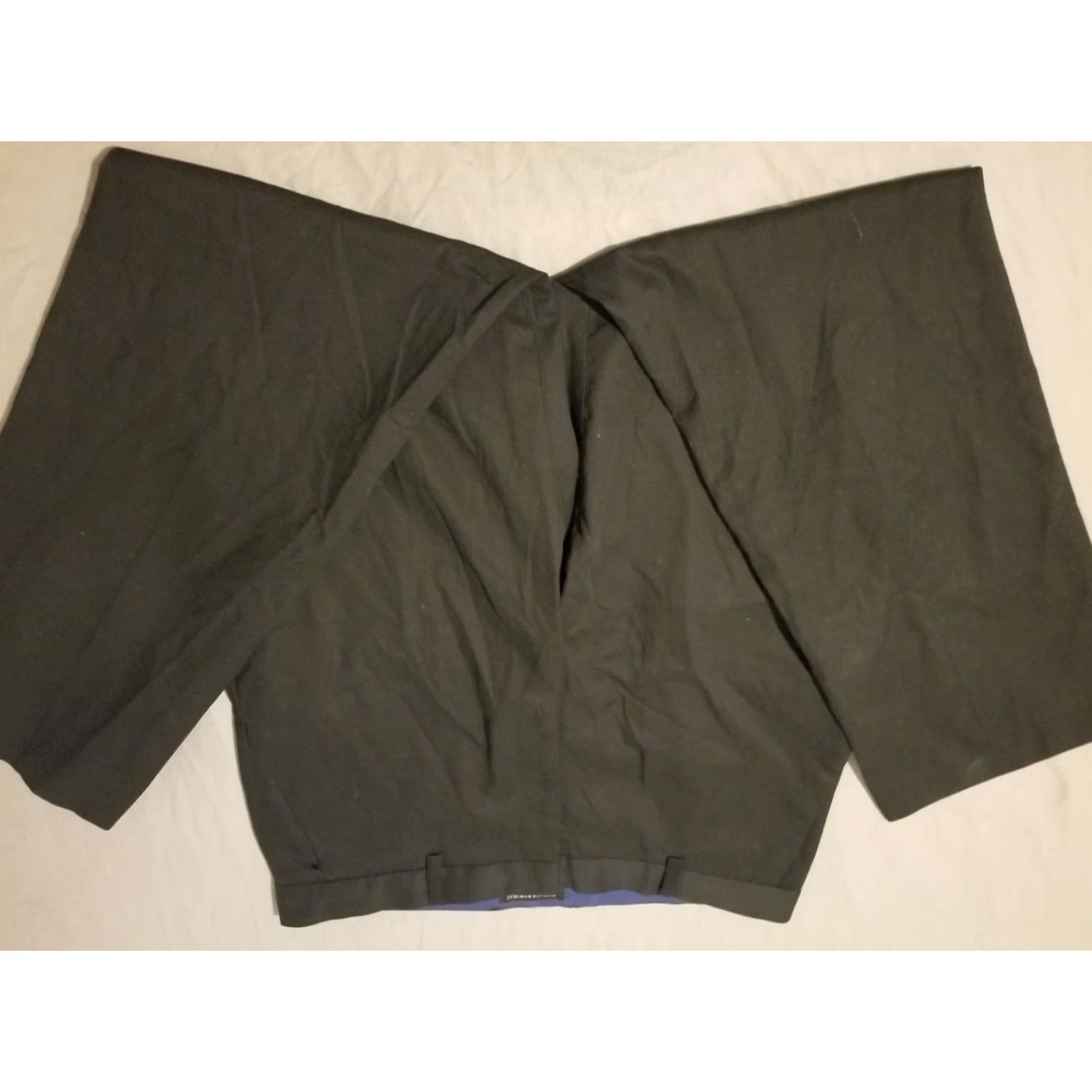 Banana Republic Banana Republic Mens Dress Pants Black Cotton 36x34 Slacks Chino Trousers Regular Size 36 Mens Size US 36 / EU 52 - 3 Thumbnail
