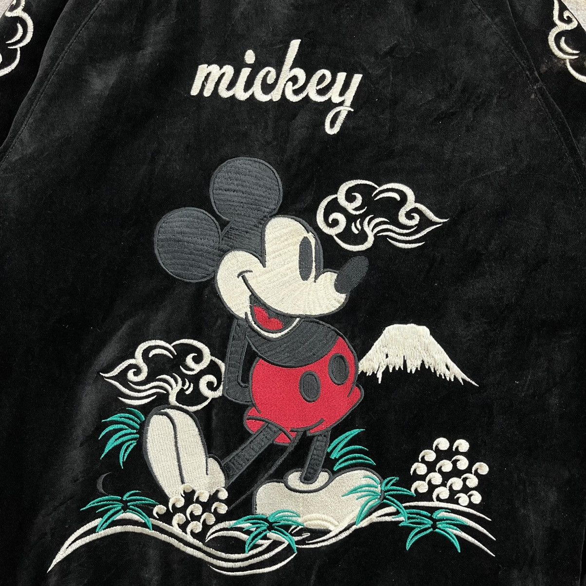 Disney Vintage 90s Disney velvet reversible souvenir sukajan jacket Size M / US 6-8 / IT 42-44 - 13 Thumbnail
