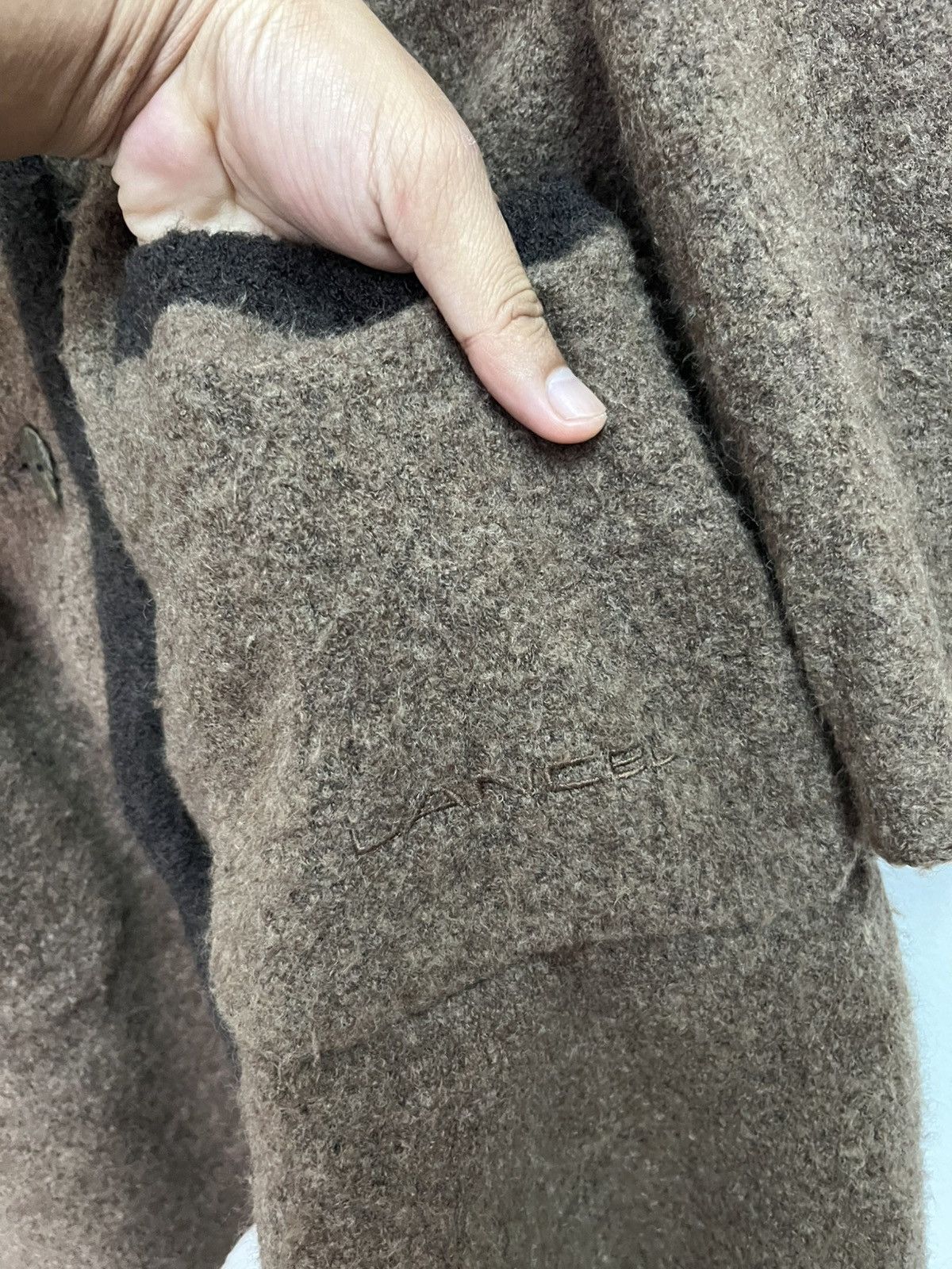 Lancel 💥CRAZY PIECE TRUE Vintage LANCEL Soft Cashmere Wool Jackets Size XL / US 12-14 / IT 48-50 - 8 Thumbnail