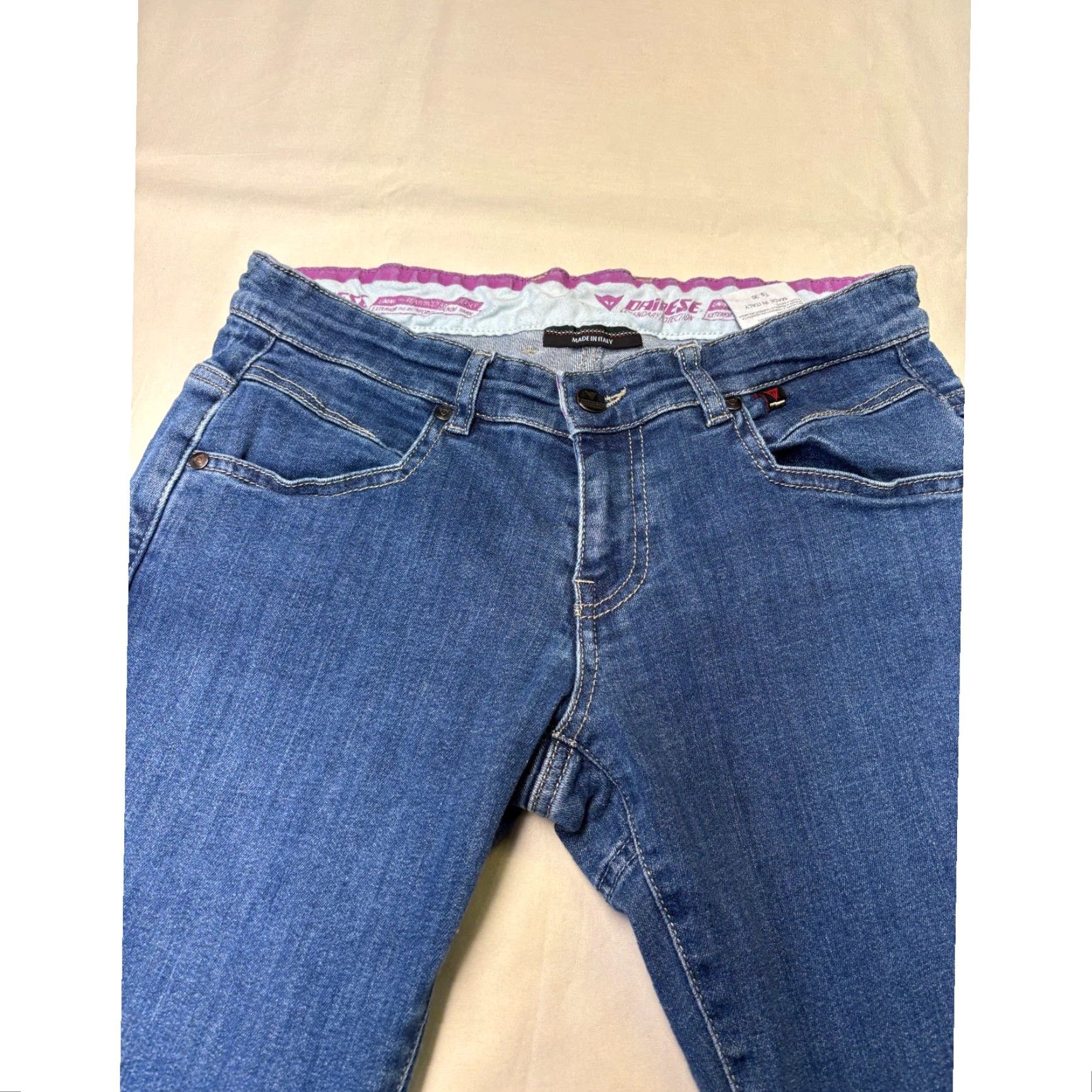 Dainese Dainese Kateville Lady Slim Motorcycle Jeans Blue Denim Size 30X31 Women Size 24" / US 00 / IT 34 - 3 Thumbnail