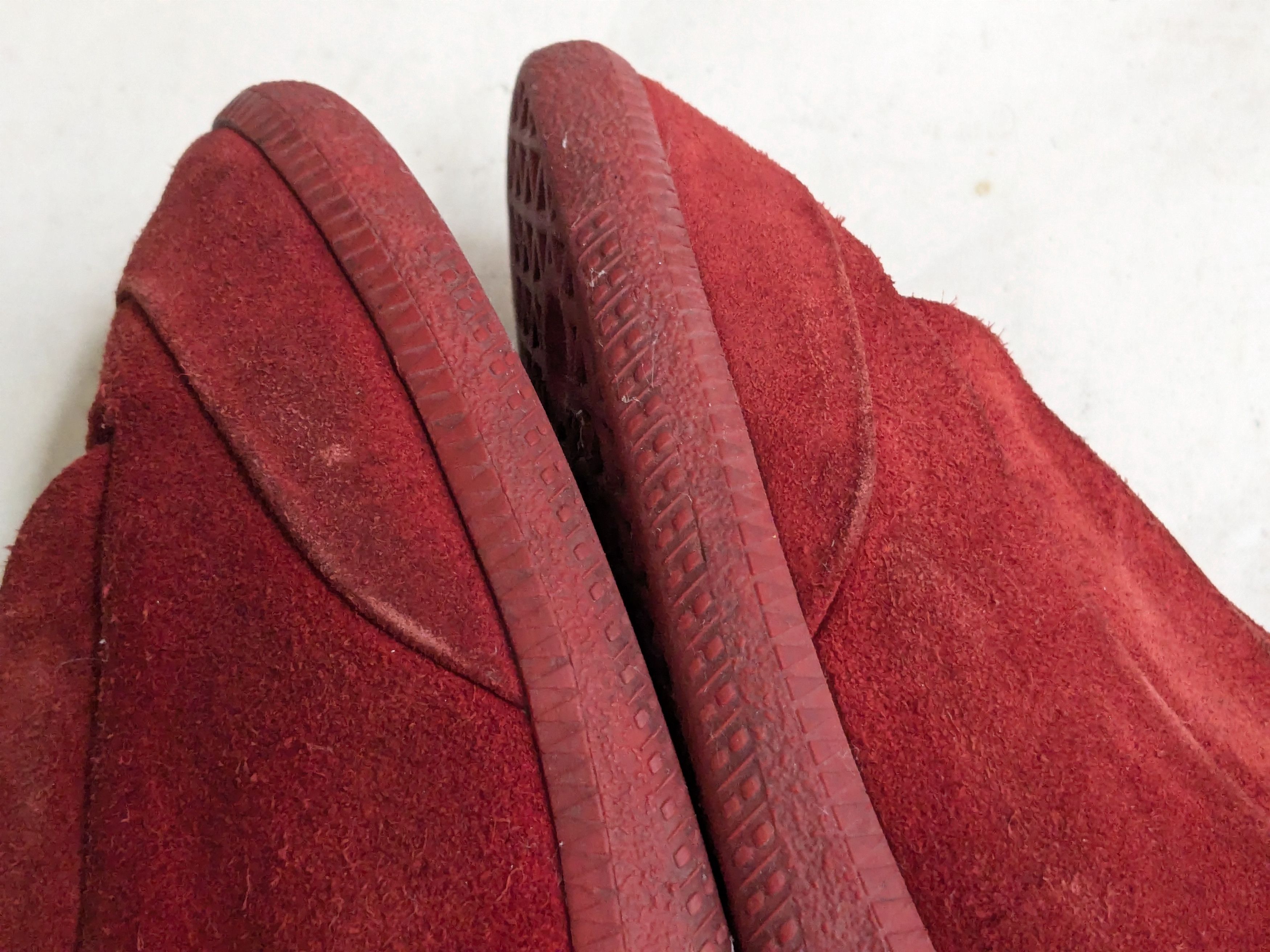 Maison Margiela Maison Margiela Future Red Black 7 40 High Tops Suede Size US 7 / EU 40 - 10 Thumbnail