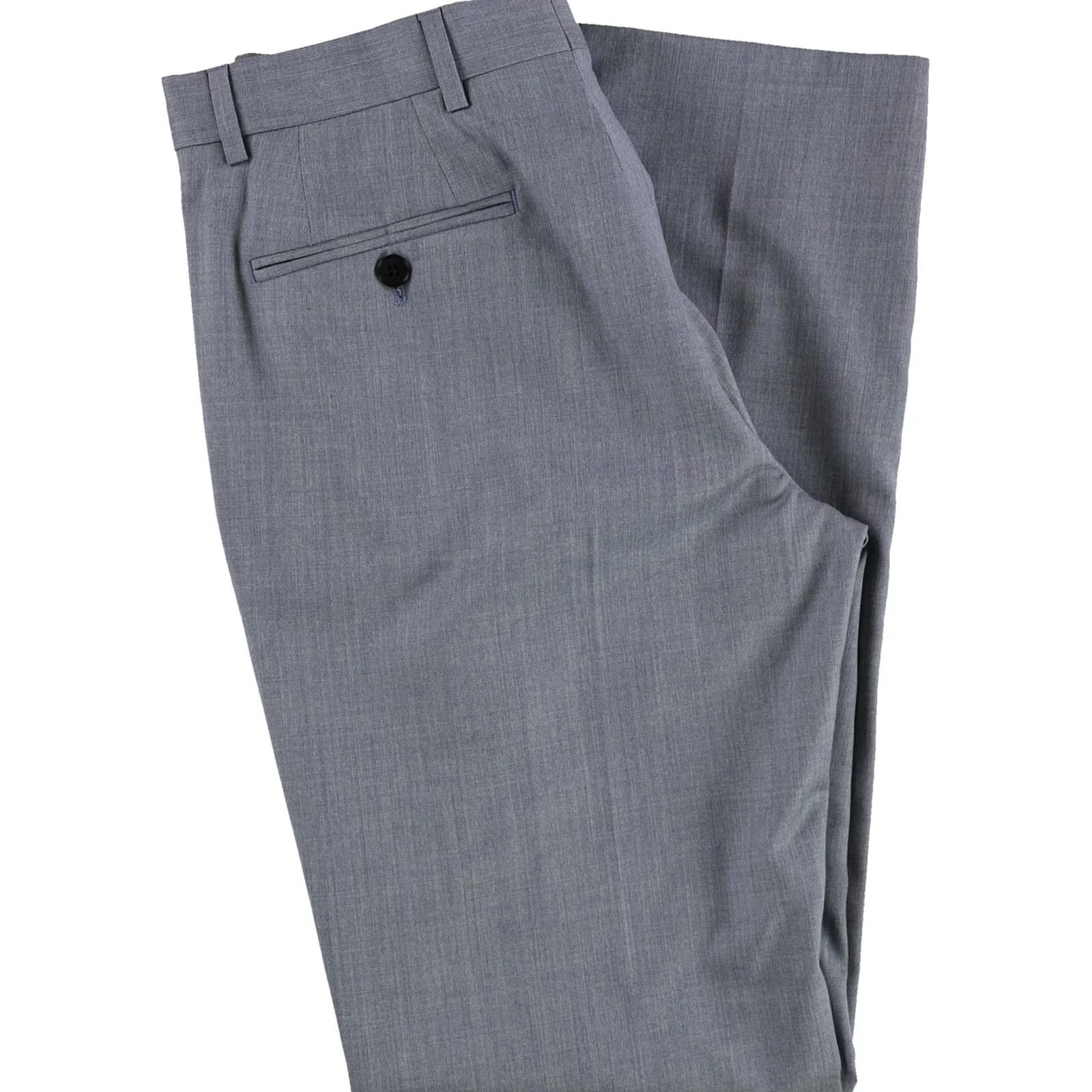 Armani Armani Mens Heathered Straight Leg Slacks Dress Pants medblue 32 Size US 32 / EU 48 - 3 Thumbnail