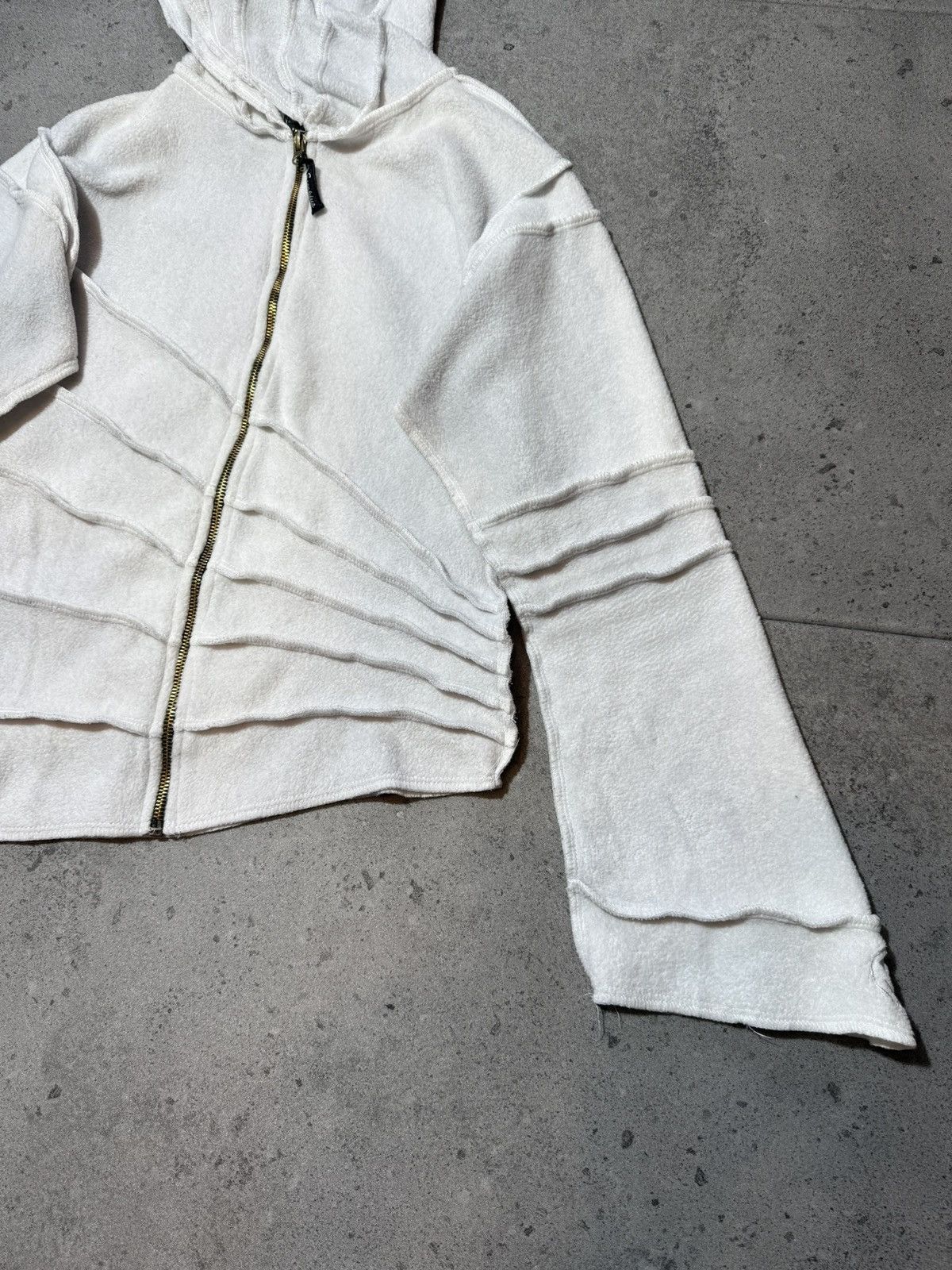 Japanese Brand × Vintage Vintage Avantgarde asymmetrical pointed hood hoodie Size M / US 6-8 / IT 42-44 - 3 Thumbnail
