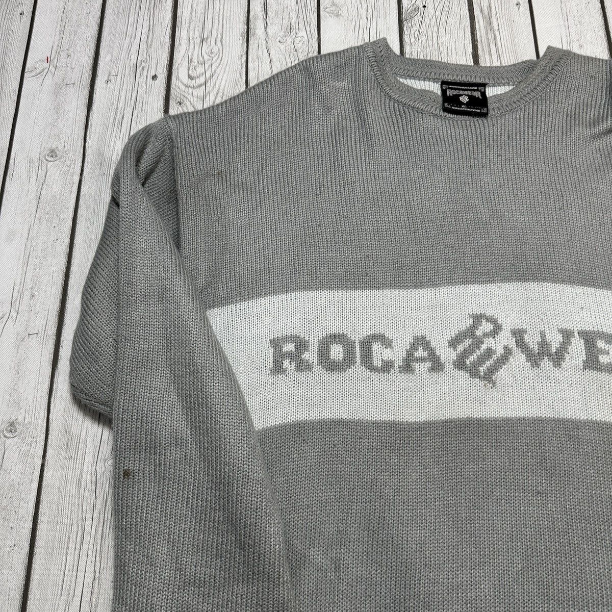 Rocawear × Vintage Vintage Rocawear sweater Size US XL / EU 56 / 4 - 4 Thumbnail