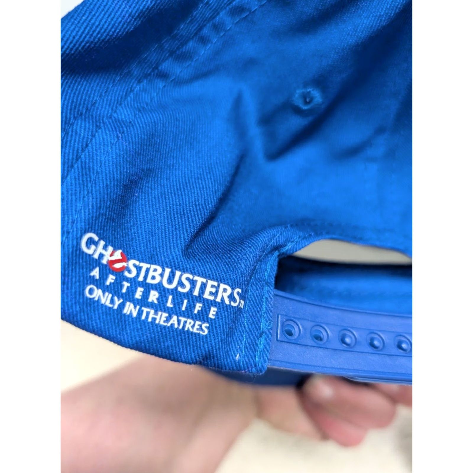 Alife RARE Ghostbusters After Life Blue Hat Cap SnapBack Adjustable AMC Movie Theaters Shirt? Size ONE SIZE - 3 Thumbnail