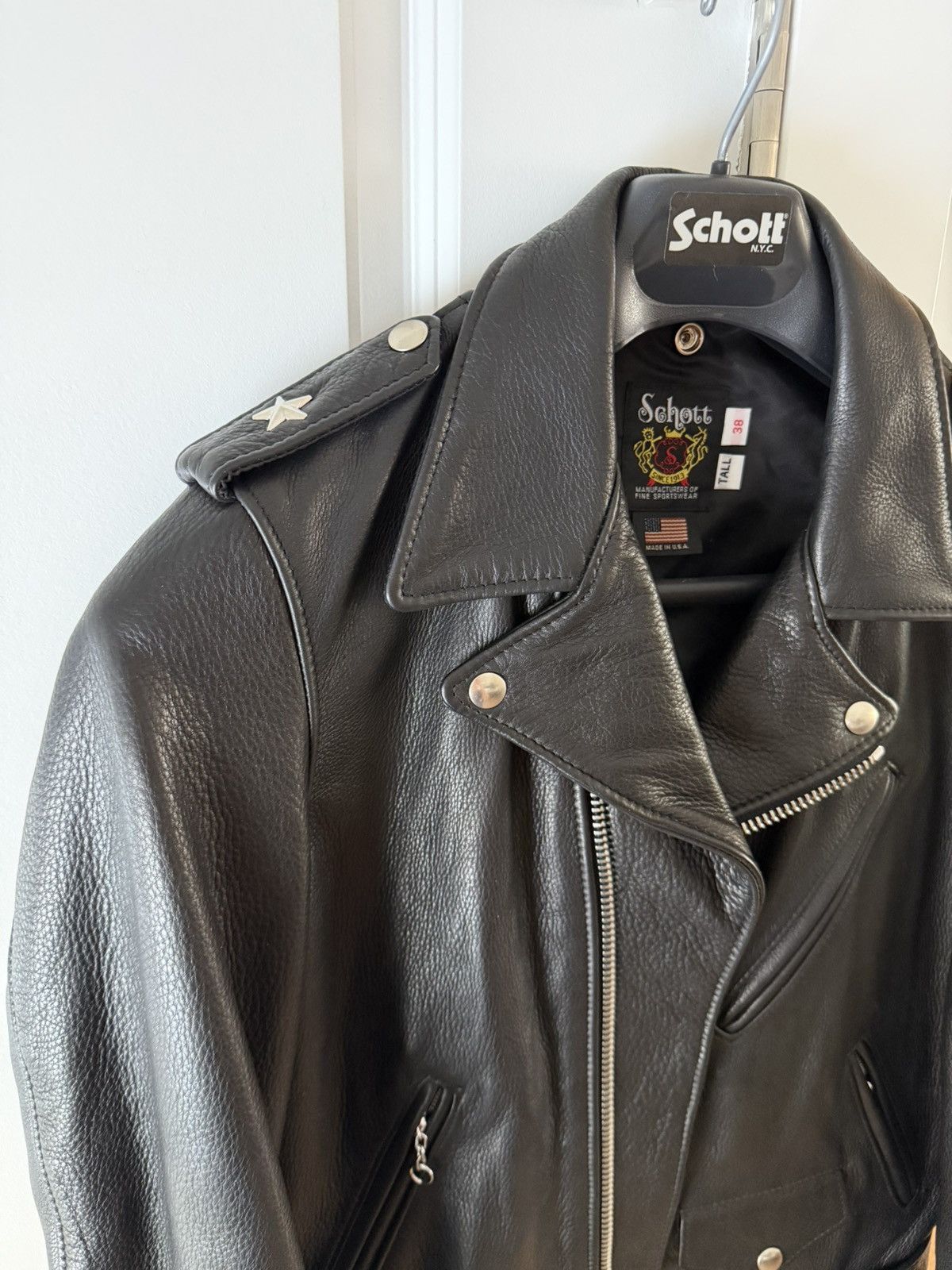 Schott Schott Japan leather Jacket 516UST Size US M / EU 48-50 / 2 - 6 Thumbnail