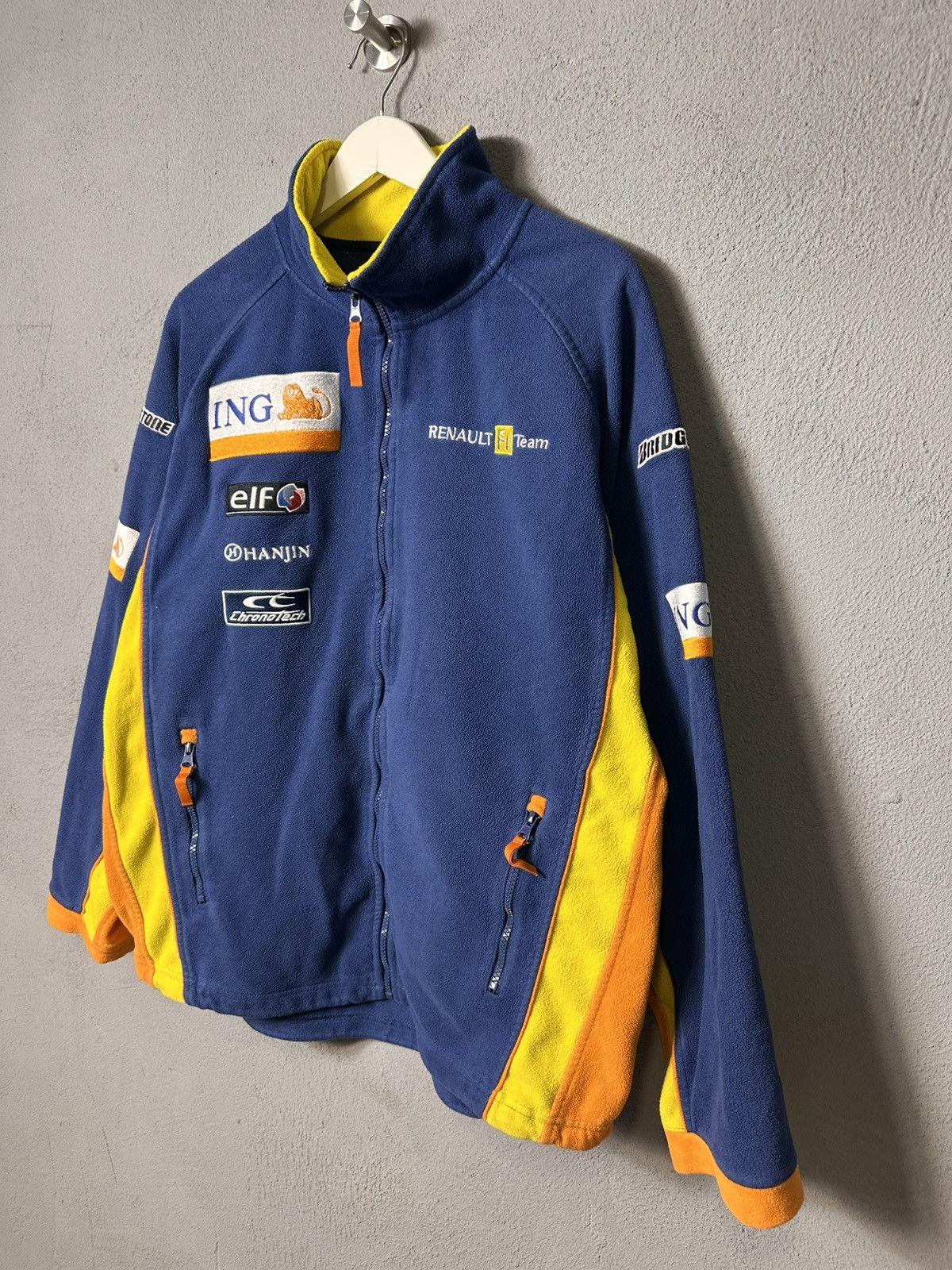 Formula 1 Vintage Renault F1 Racing Team Full Zip Fleece Size US XXL / EU 58 / 5 - 2 Thumbnail