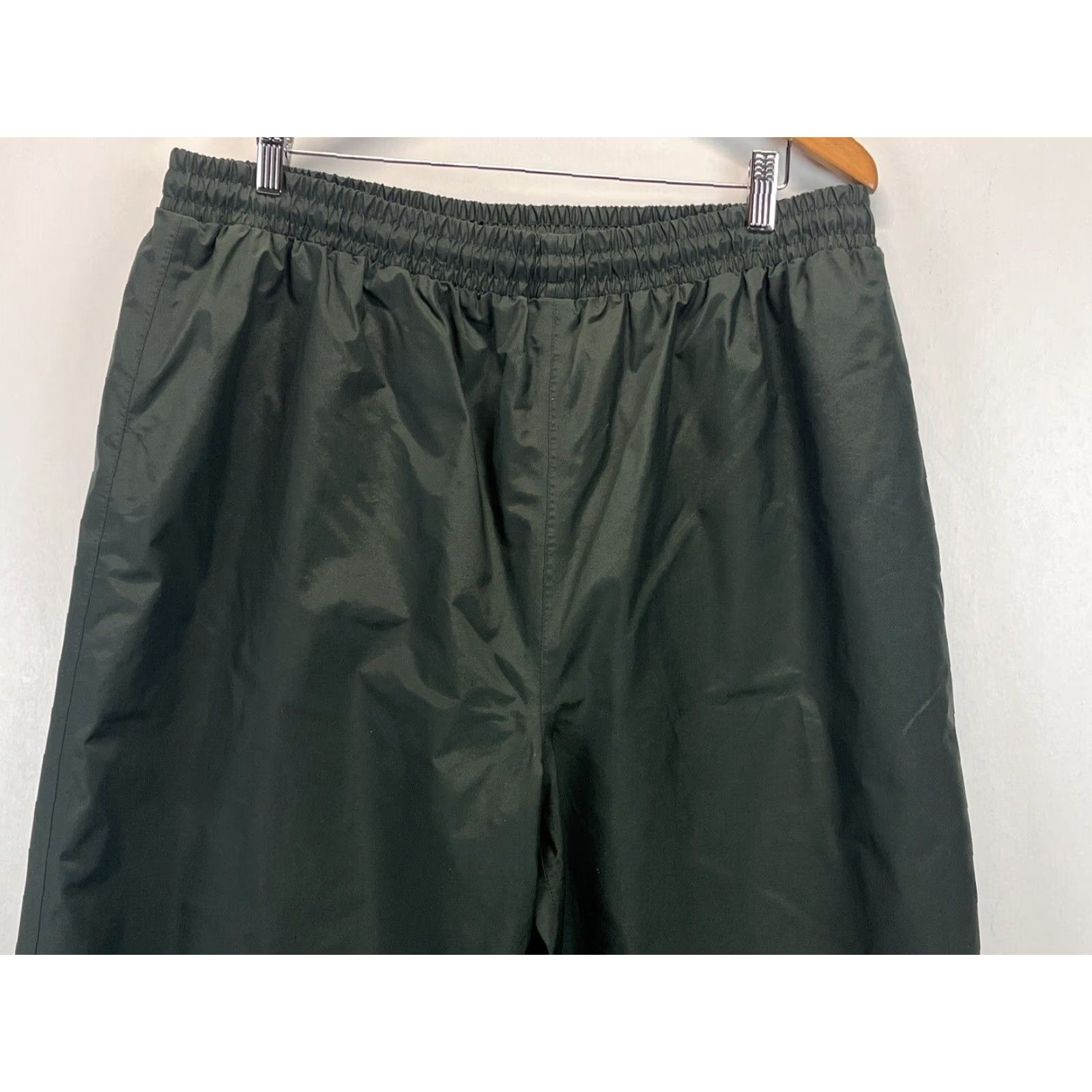 Vintage Cabela’s Forest Green Nylon Pants XL Tall GUC Rain Elastic Waist Pull-on Unisex Adults Pants Size US 36 / EU 52 - 2 Thumbnail