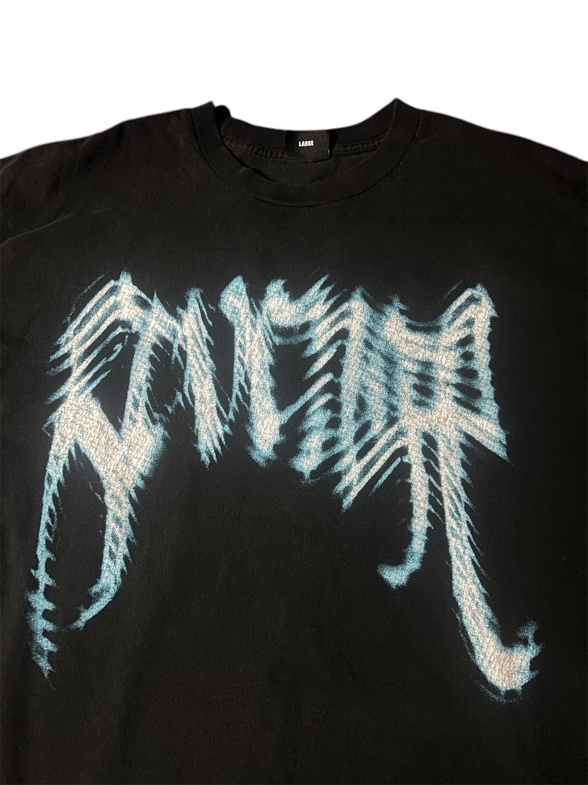 Revenge × Vintage Revenge Light Blue “Logo” T-shirt Size US L / EU 52-54 / 3 - 2 Thumbnail
