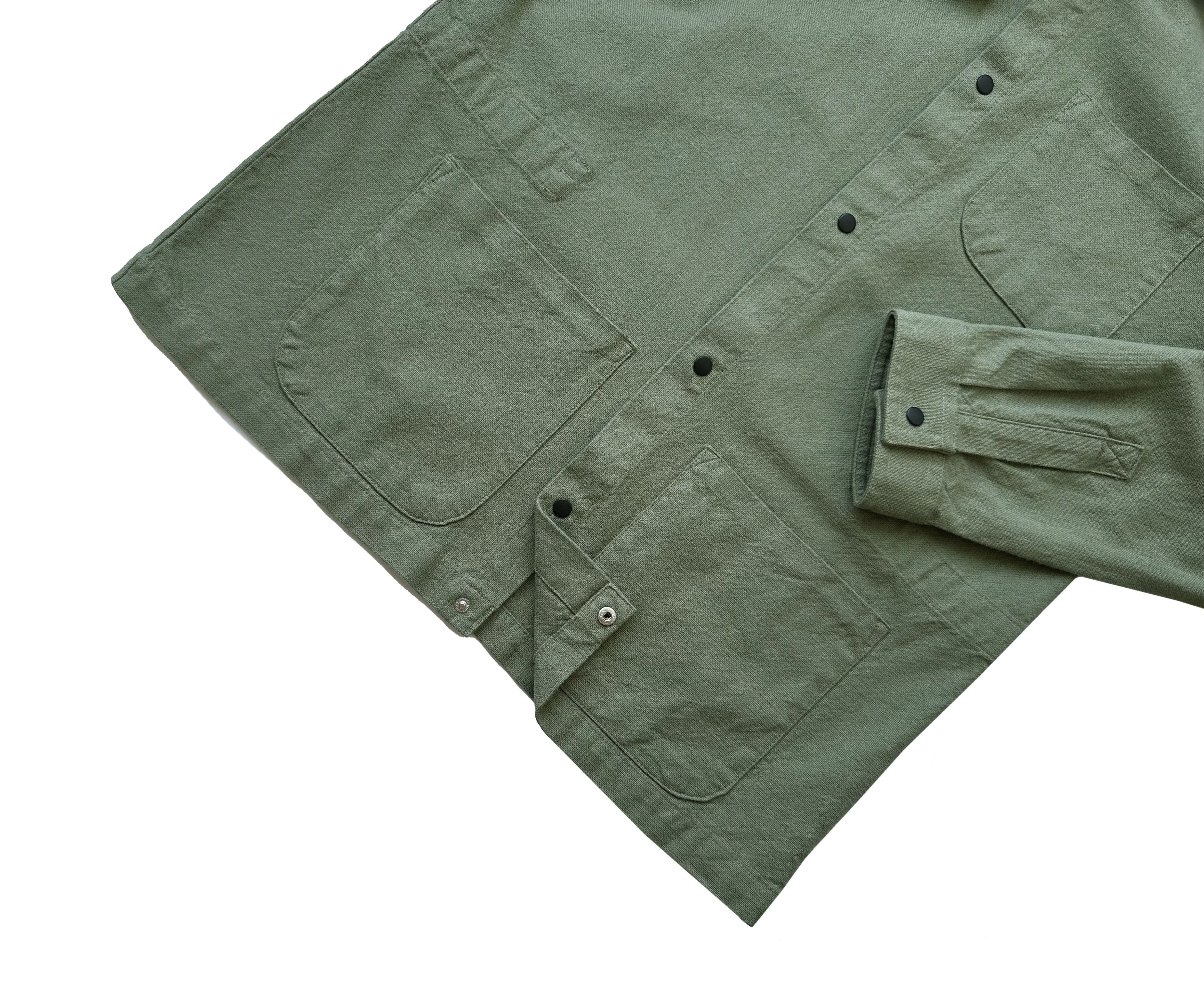 Folk FOLK Twill Assembly Olive Jacket Size US L / EU 52-54 / 3 - 4 Thumbnail