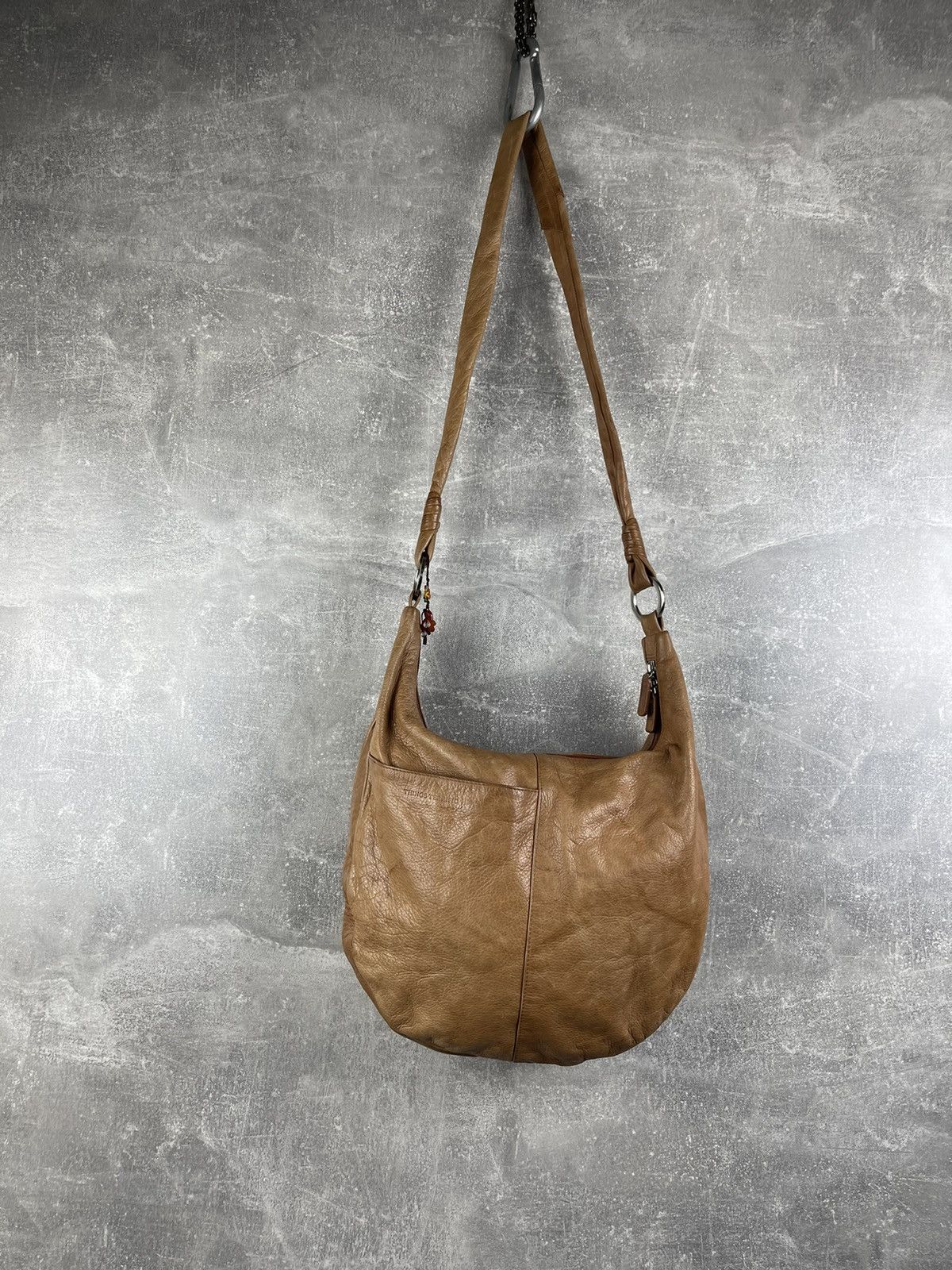Genuine Leather Things Terrific Leather Hobo Bag Slouchy Tan Bohemian Size ONE SIZE - 1 Thumbnail