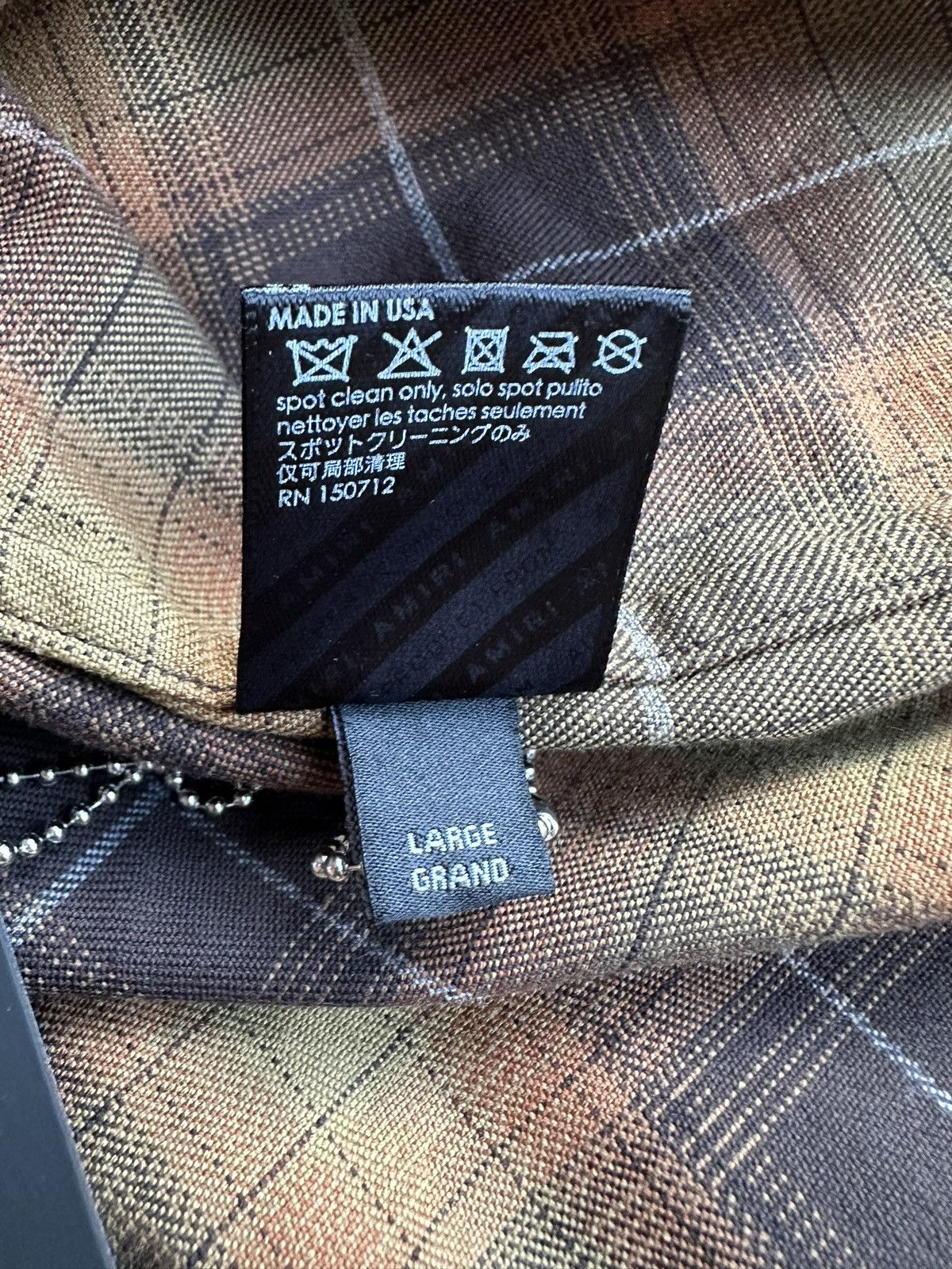 Amiri $890 Amiri leather star flannel shirt chai tea $890 🤑 Size US M / EU 48-50 / 2 - 24 Thumbnail