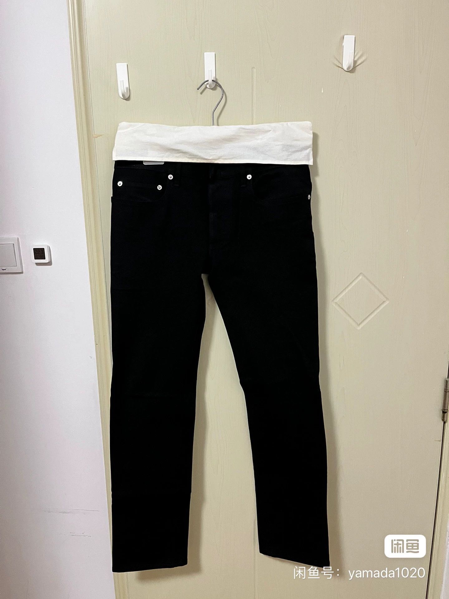 Dior Dior Homme Black Denim Pants Size 30 Size US 30 / EU 46 - 1 Thumbnail