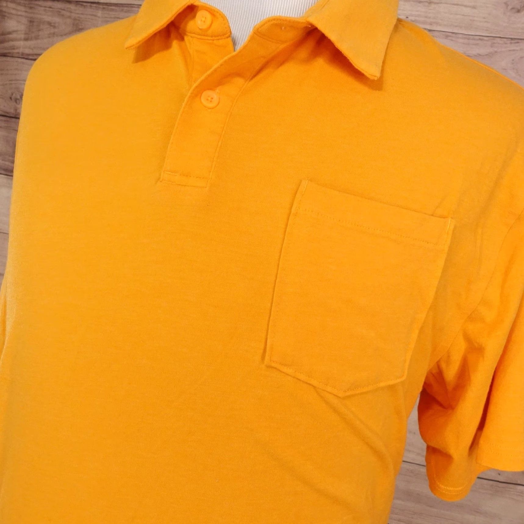 Under Armour Under Armour Shirt Mens 2XL Orange HeatGear Polo Short Sleeve Cotton Polyester Spandex Breathable Moisture Wicking Size US XXL / EU 58 / 5 - 2 Thumbnail