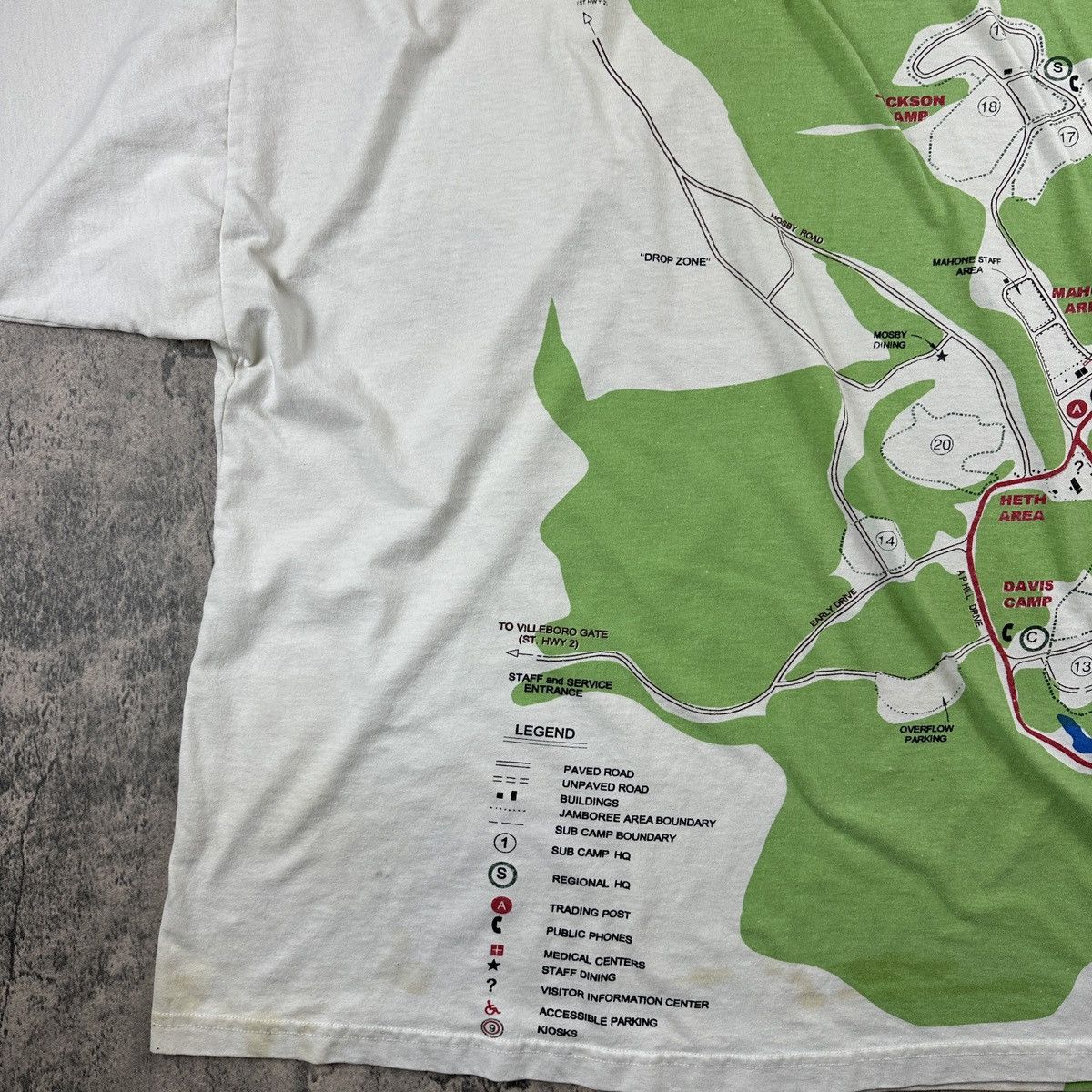 Vintage Vintage 2001 National Scout Jamboree Boy Scouts AOP T Shirt Size US L / EU 52-54 / 3 - 8 Thumbnail