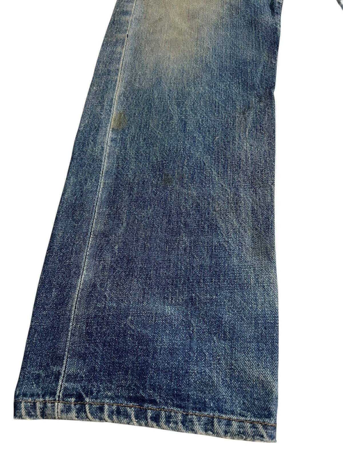 Levi's Vintage Levis 502 Big E Rusty Distress Selvedge Jean Size US 30 / EU 46 - 4 Thumbnail