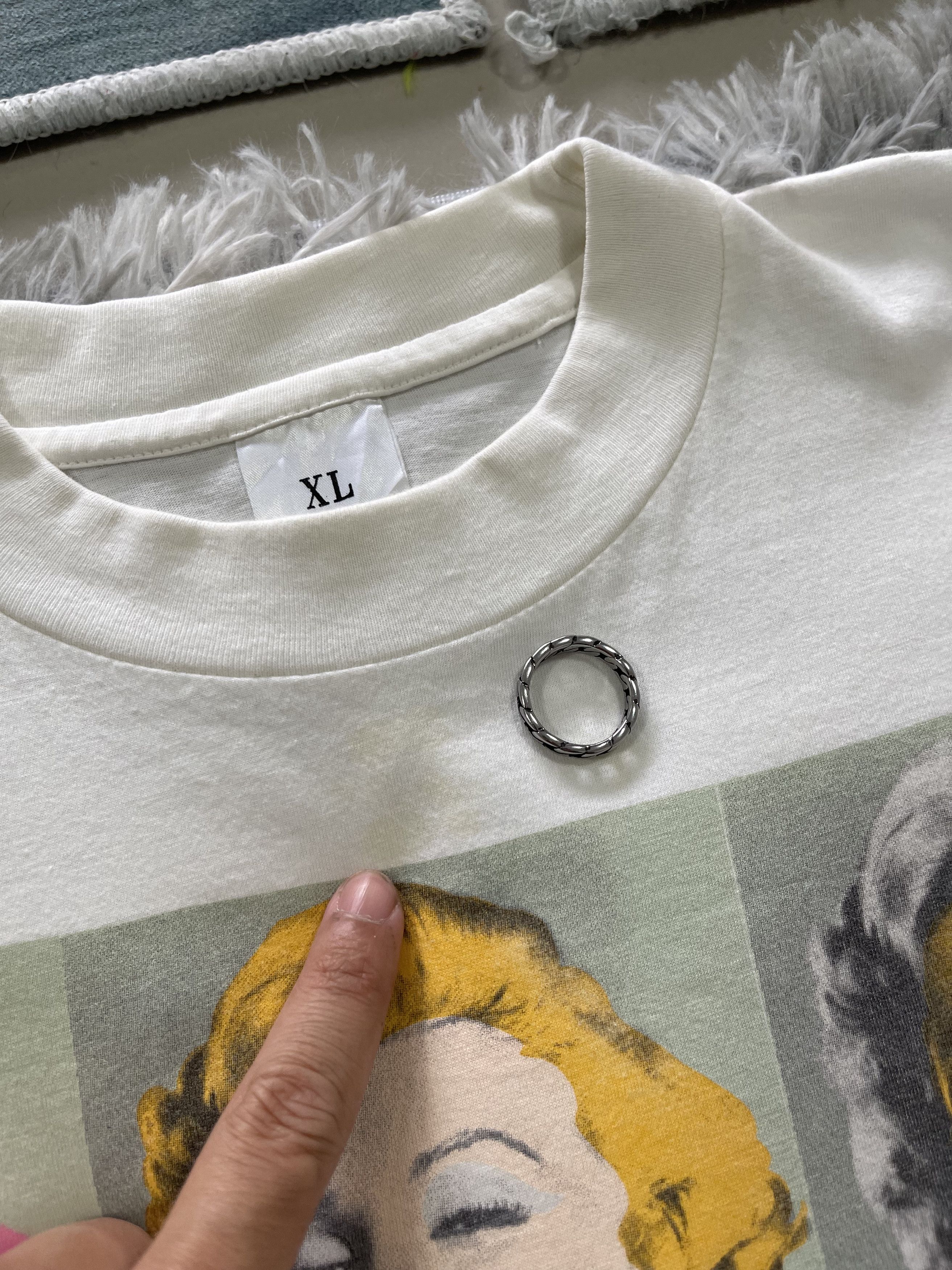 Band Tees 90s Marilyn Monroe Richey Edwards Manic Street Preacher Tees Size US L / EU 52-54 / 3 - 4 Thumbnail