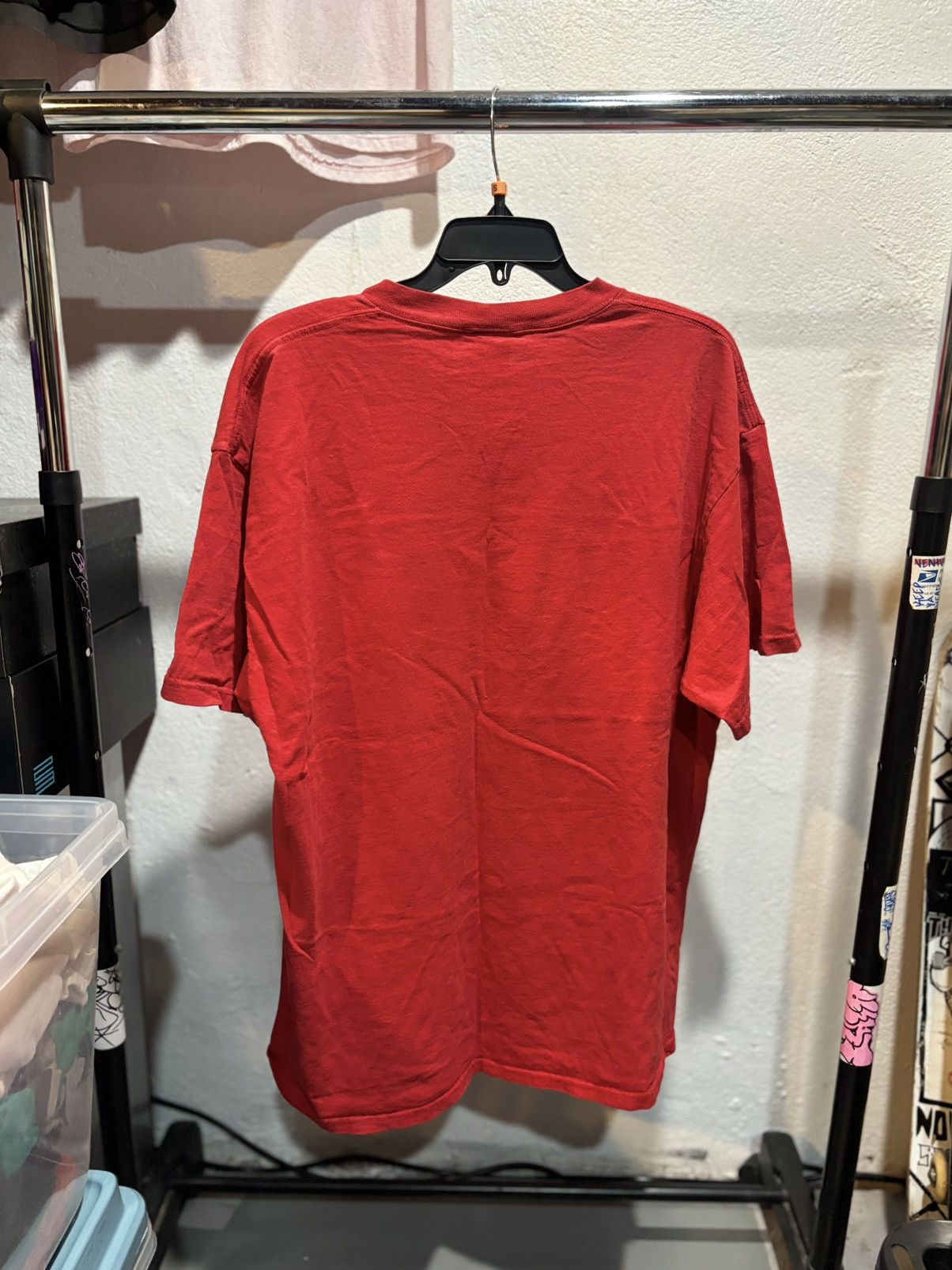 Vintage Red Vintage American Motorcycle Tee Size US XL / EU 56 / 4 - 3 Thumbnail