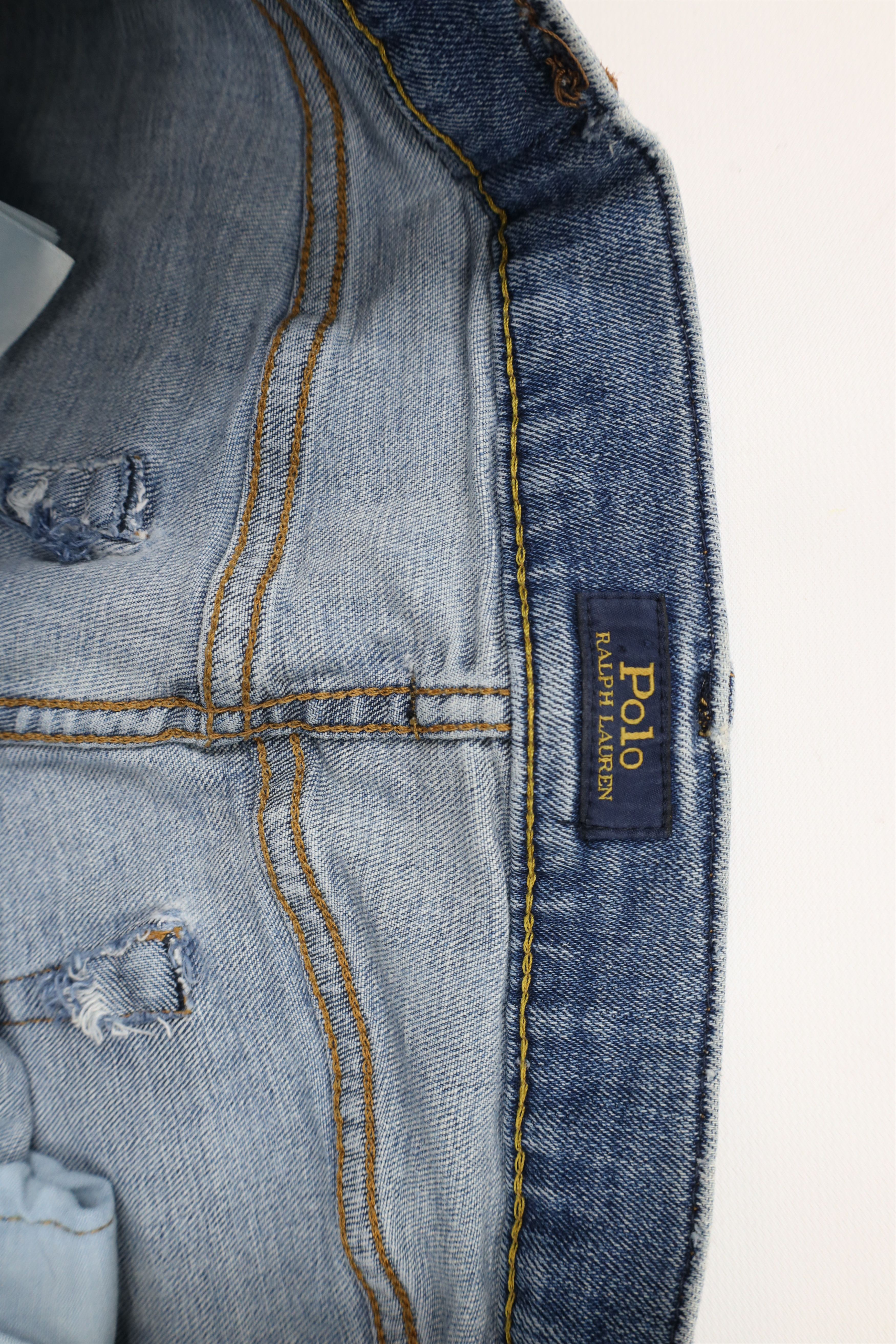 Ralph Lauren × Vintage Vintage Ralph Lauren Hampton Relaxed Straight Leg Jeans Size US 33 - 8 Thumbnail