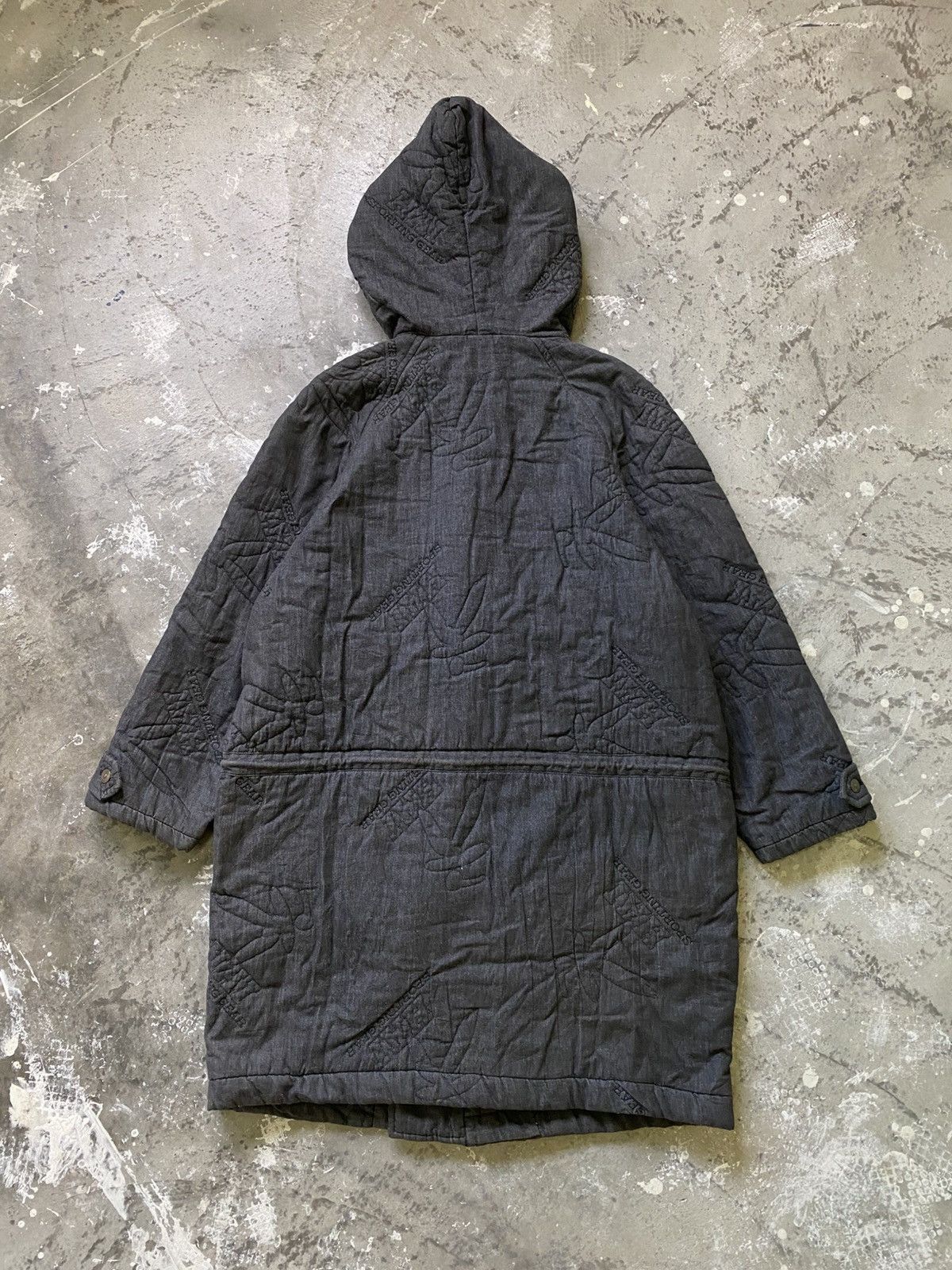 Hai Sporting Gear × Issey Miyake × Japanese Brand Hai Sporting Gear Monogram Embroidery Logo Winter Jacket Size US M / EU 48-50 / 2 - 8 Thumbnail