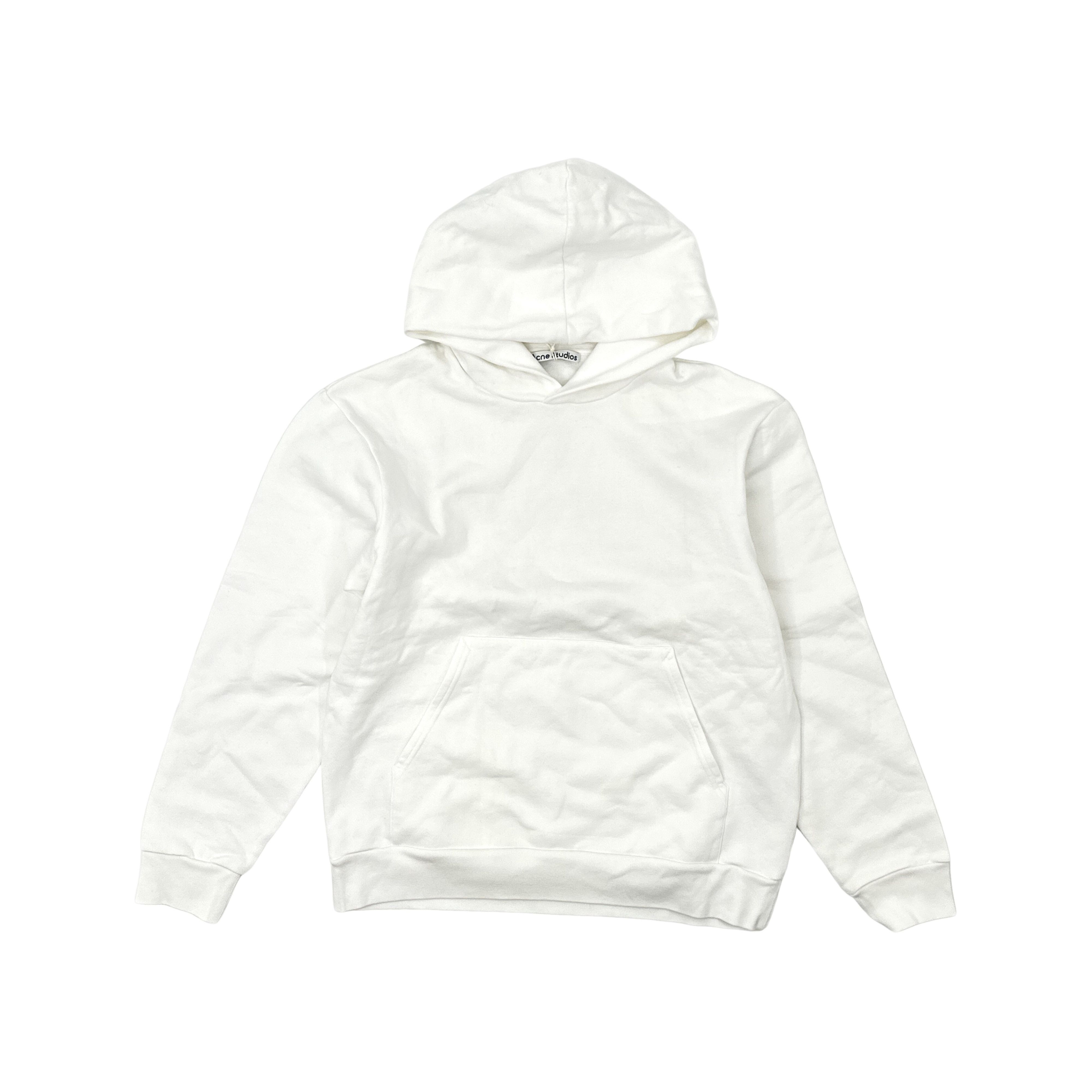 Acne Studios Acne Studios Back Graphic Hoodie White Size S Size US S / EU 44-46 / 1 - 1 Thumbnail
