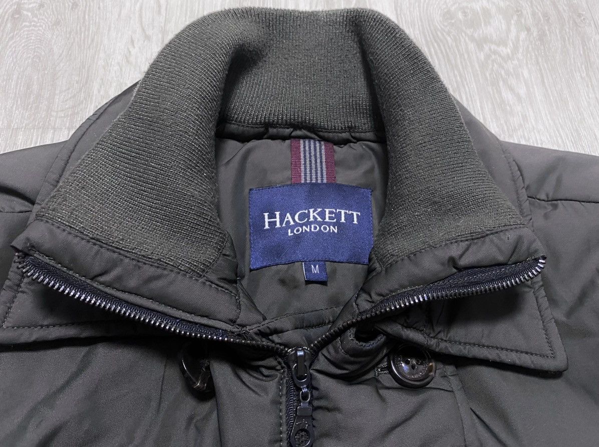 Hackett Hackett London Khaki Double-breasted Shimmer Down TrenchCoat Size M / US 6-8 / IT 42-44 - 18 Thumbnail