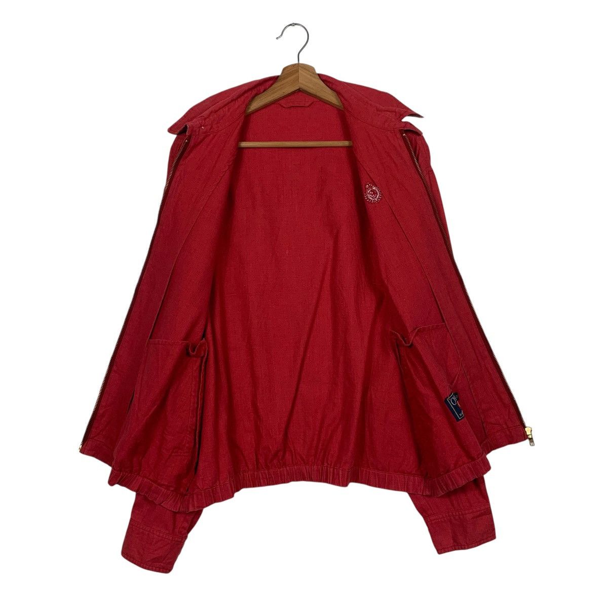 Chaps Ralph Lauren Vintage Chaps Ralph Lauren Red Bomber Jacket Size US M / EU 48-50 / 2 - 11 Thumbnail