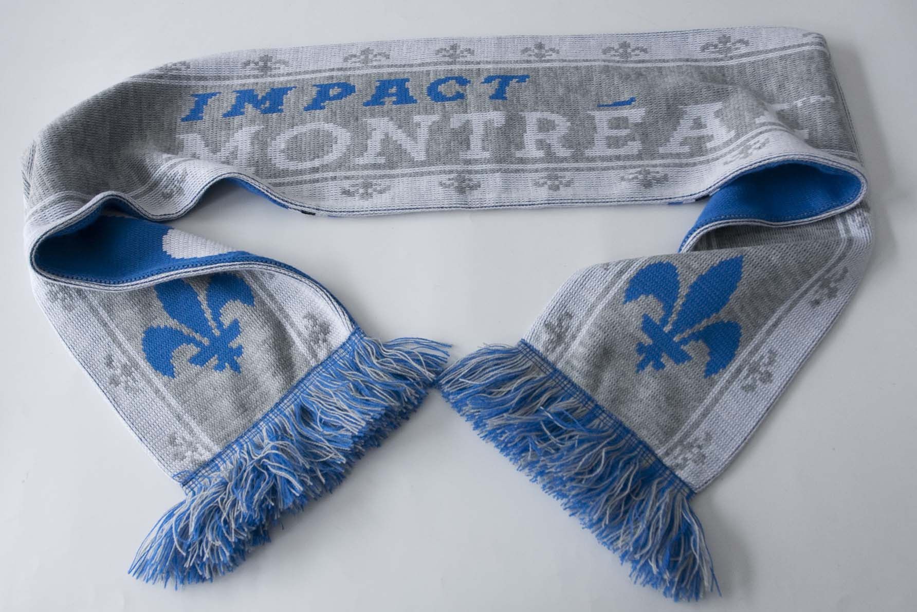 Other Montreal FC Impact Scarf 100% Acrylic Soccer MLS Size ONE SIZE - 3 Thumbnail