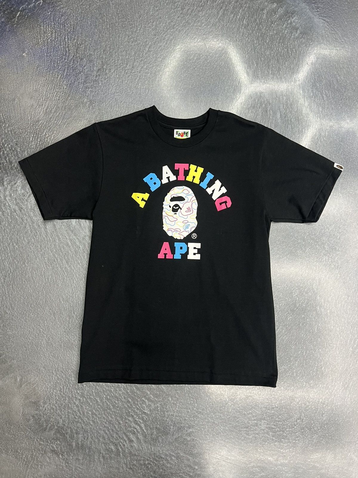 Bape Bape Neon Camo College T-Shirt Size US S / EU 44-46 / 1 - 1 Thumbnail