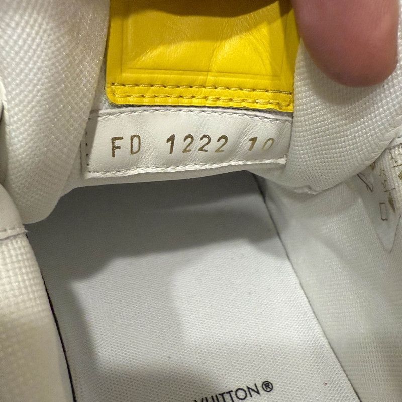 Louis Vuitton Yayoi Kusama x Louis Vuitton Yellow Dot Trainers -2508 Size US 10.5 / EU 43-44 - 5 Thumbnail