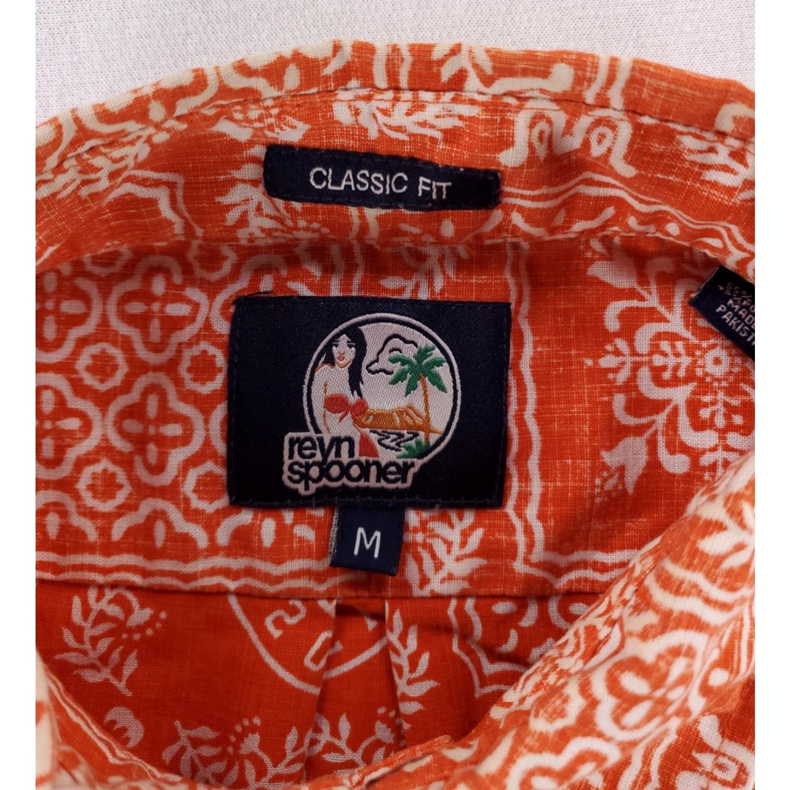 Reyn Spooner Reyn Spooner Houston Astros World Series Camp Shirt Orange M Mens Short Sleeve Button-Up Shirt Size US M / EU 48-50 / 2 - 2 Thumbnail
