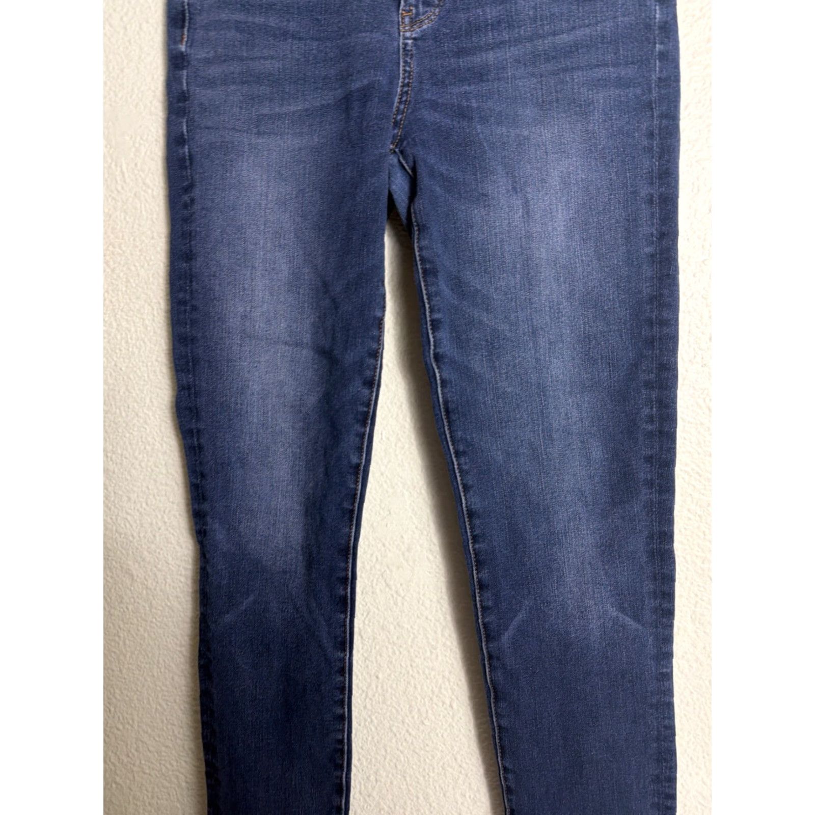 American Eagle Outfitters VINTAGE American Eagle Jegging Jeans Dark Wash Super Hi Rise Stretch 28x30 Womens Size 4 Blue Size 27" / US 4 / IT 40 - 3 Thumbnail