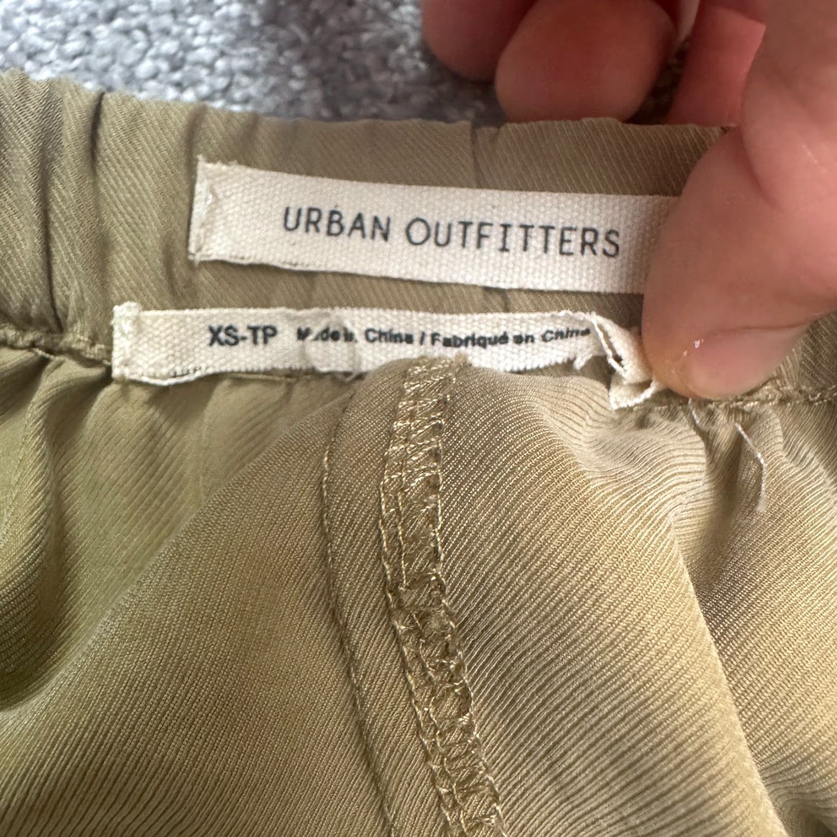 Urban Outfitters Urban Outfitters Romper Womens XS Green Zip Front Long Sleeve Elastic Waist Boho Size XS / US 0-2 / IT 36-38 - 6 Thumbnail