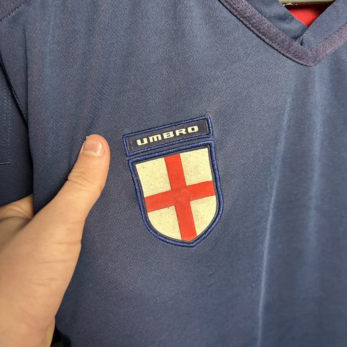 Umbro Vintage Umbro England 2004 Two sided national soccer jersey Size US M / EU 48-50 / 2 - 4 Thumbnail