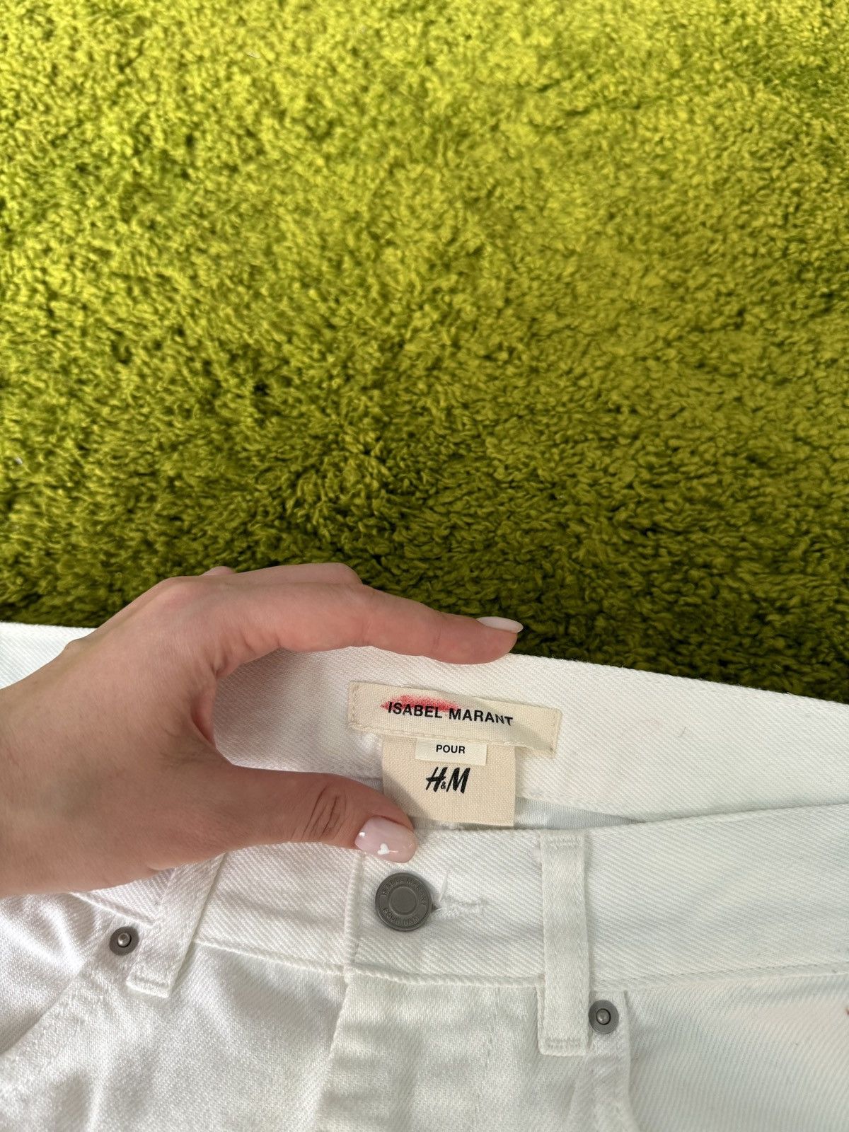 Designer × Isabel Marant × Isabel Marant Etoile Isabel Marant x H&M emborised Aztec Navajo pattern jeans Size US 31 - 5 Thumbnail