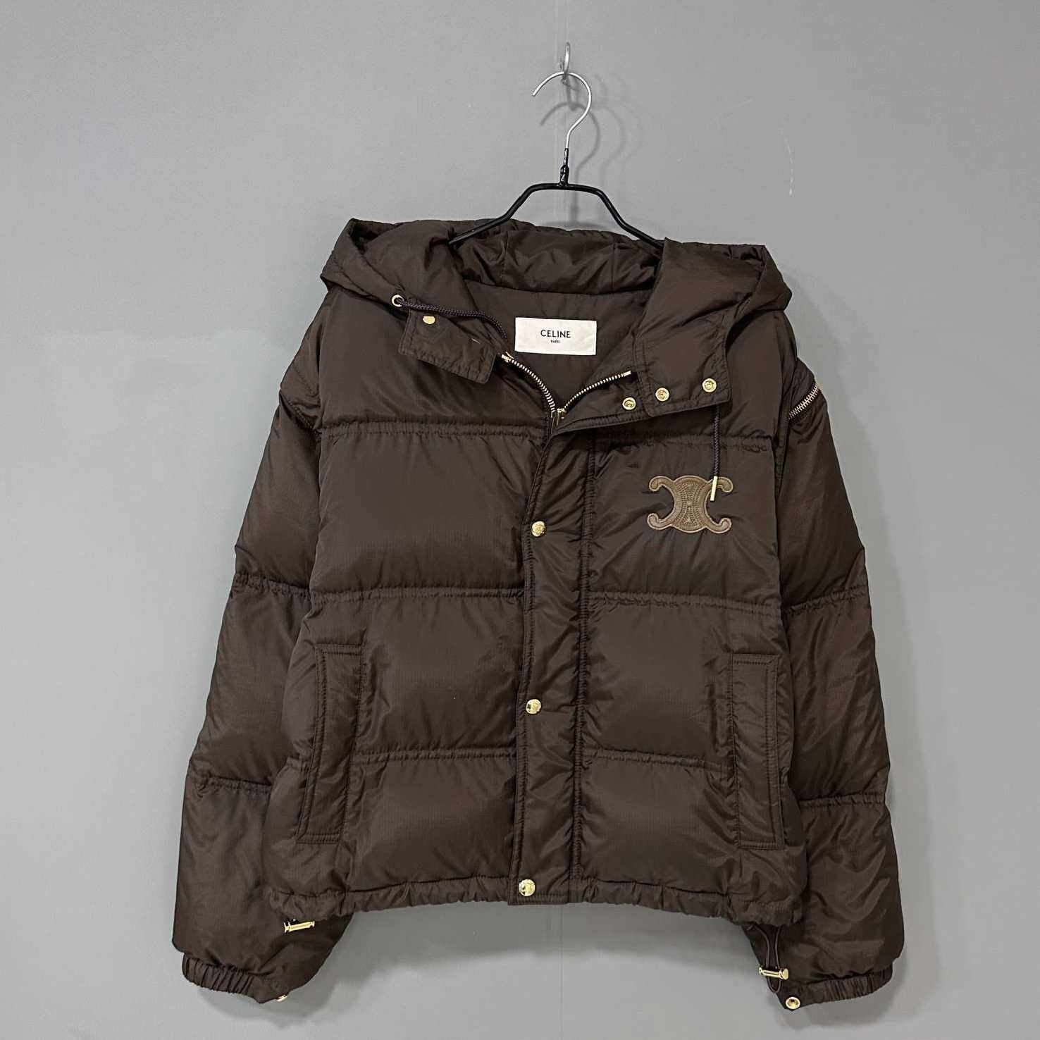 Celine Celine Retro Down Brown Down Jacket it_38 Women Size XS / US 0-2 / IT 36-38 - 1 Thumbnail