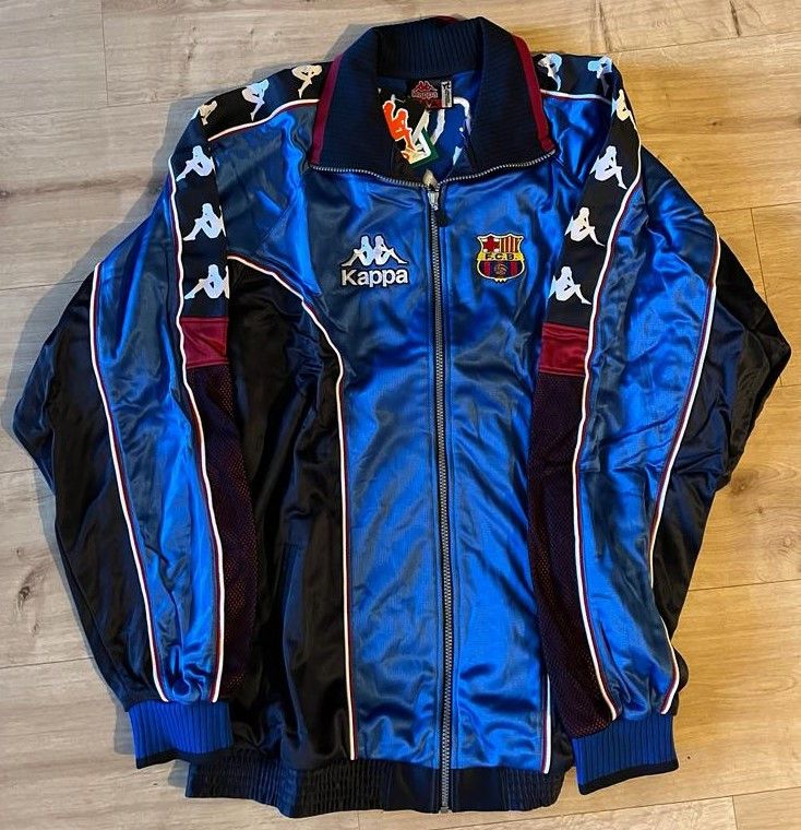 Kappa Barcelona Kappa Tracksuit ORIGINAL PLAYER VERSION Size US XL / EU 56 / 4 - 2 Thumbnail
