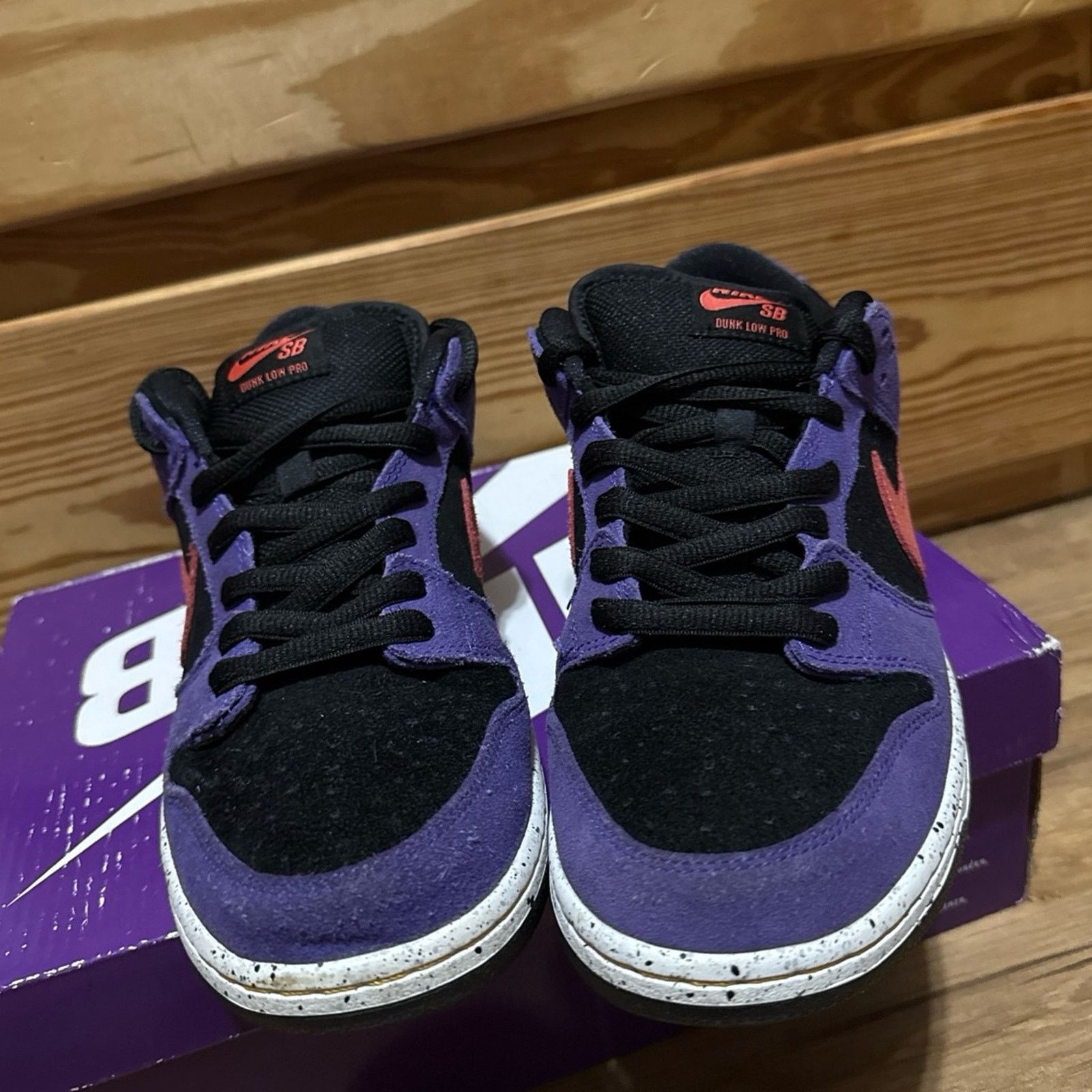 Nike Nike SB Dunk Low ACG Terra Sunburst Varsity Purple Size US 9.5 / EU 42-43 - 6 Thumbnail