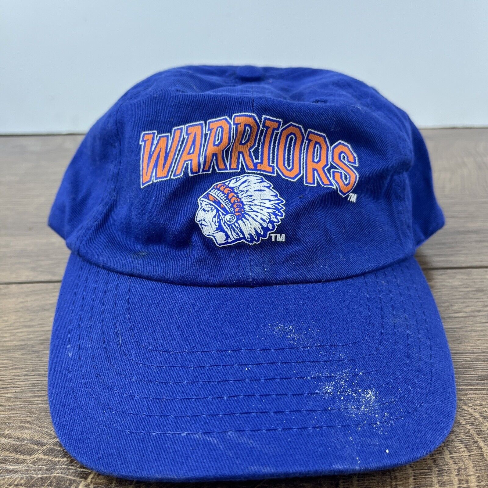 Other Warriors Hat Warriors Blue Hat Adjustable Adult Size Hat Blu Size ONE SIZE - 1 Thumbnail