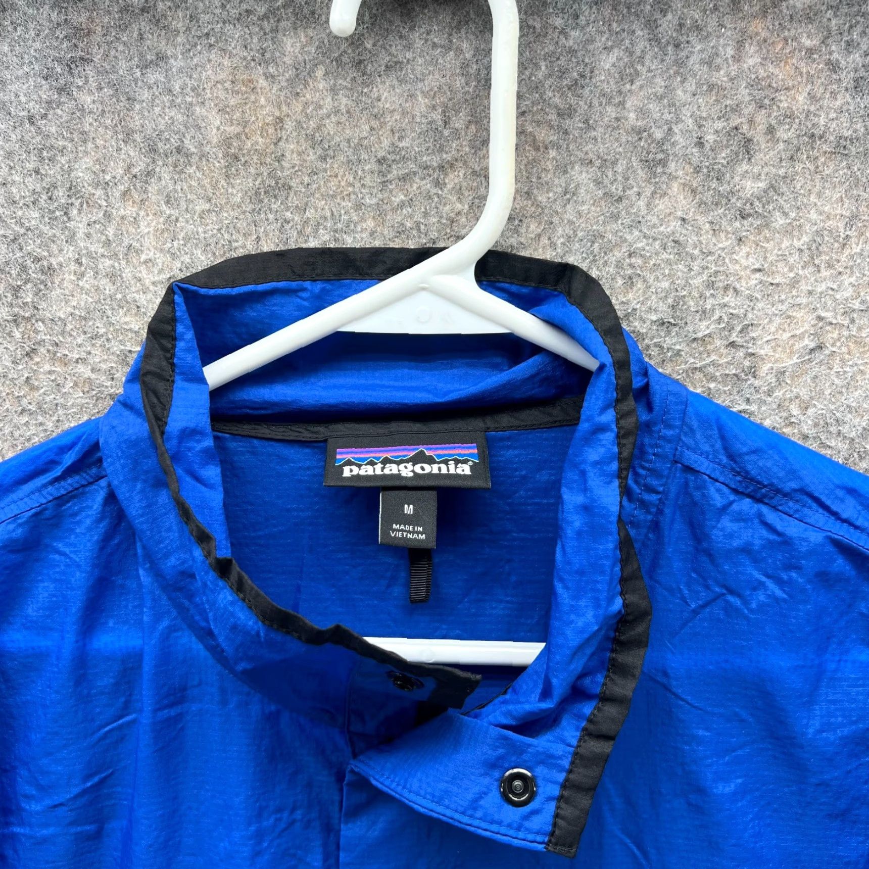Patagonia Patagonia Jacket Mens Medium Royal Blue Windbreaker Snap Pullover Houndini Size US M / EU 48-50 / 2 - 6 Thumbnail