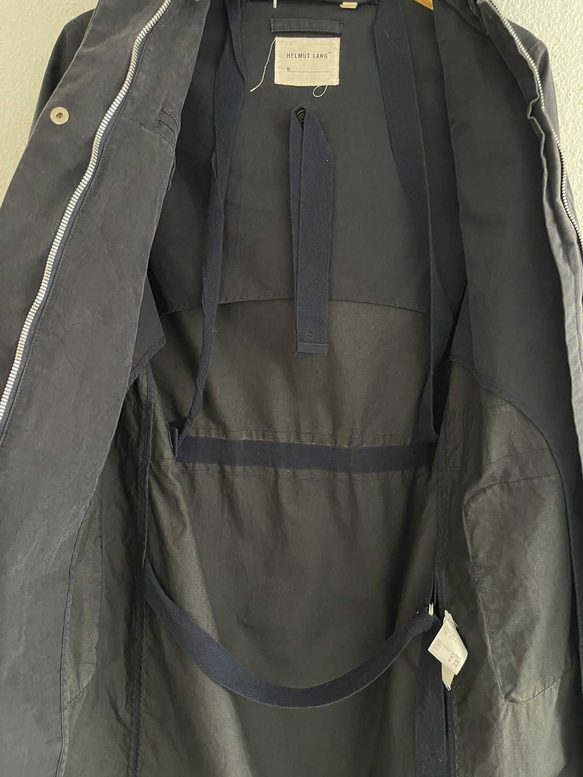 Helmut Lang SS2000 Helmut Lang Pillow Neck Bondage Field Parka Jacket Size US S / EU 44-46 / 1 - 7 Thumbnail