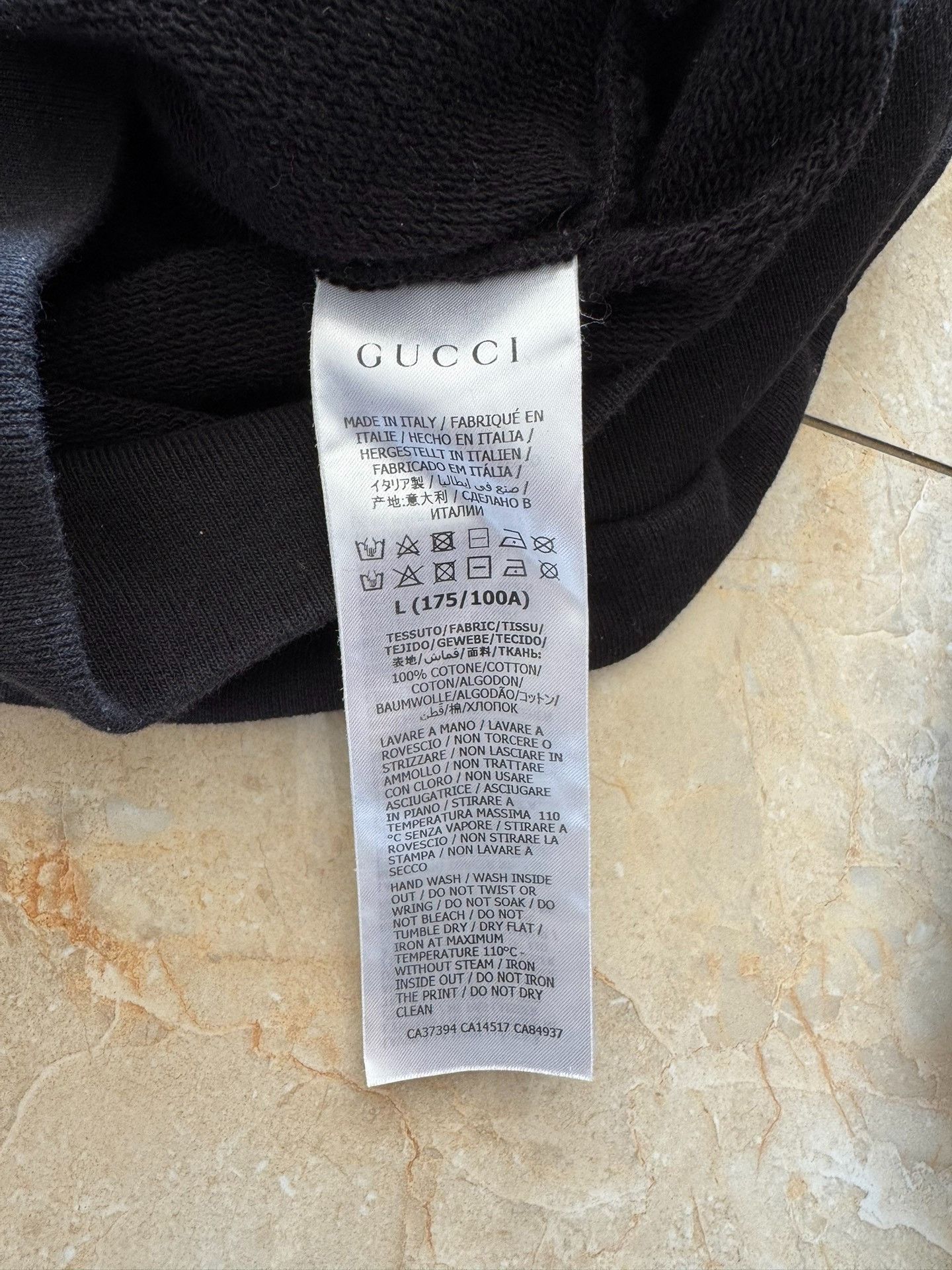 Gucci Gucci Co-branded big logo hoodie 2501-Nextarrow Size US L / EU 52-54 / 3 - 4 Thumbnail