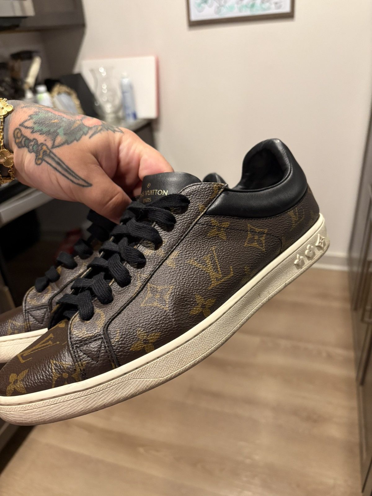 Louis vuitton luxemburg shoes size 7 us 8