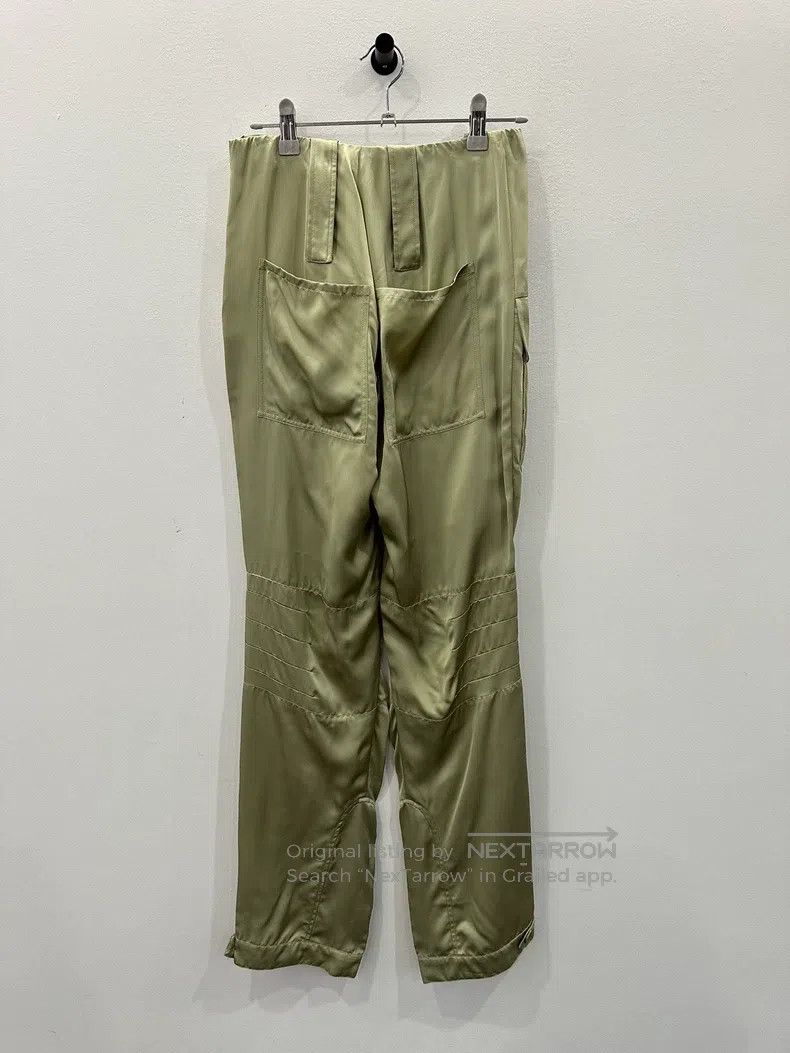Fendi Fendi Double F Army Green Women's Trousers Size 24" / US 00 / IT 34 - 3 Thumbnail