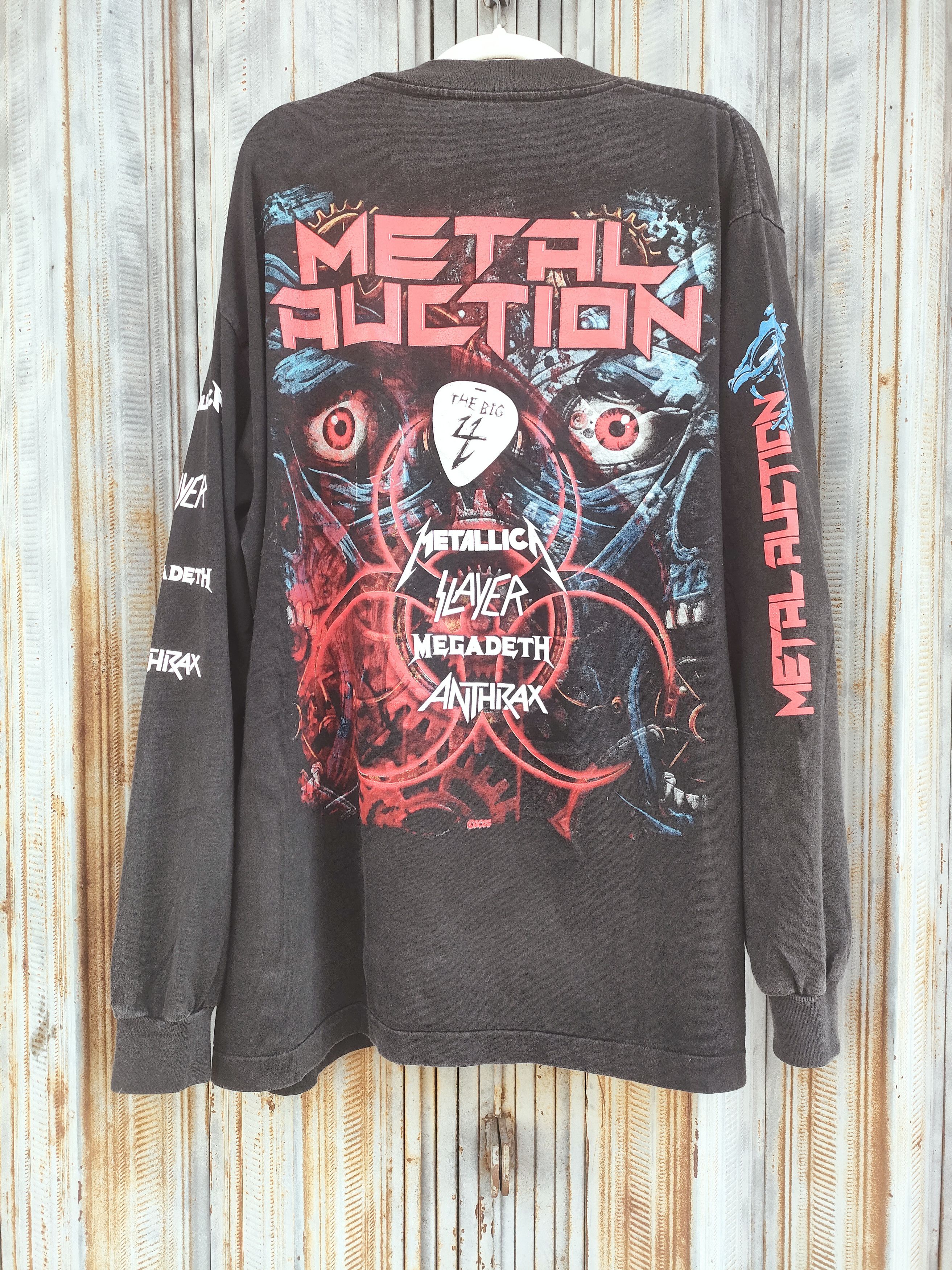 Band Tees The Big 4 Trash Metal Size US XL / EU 56 / 4 - 2 Thumbnail