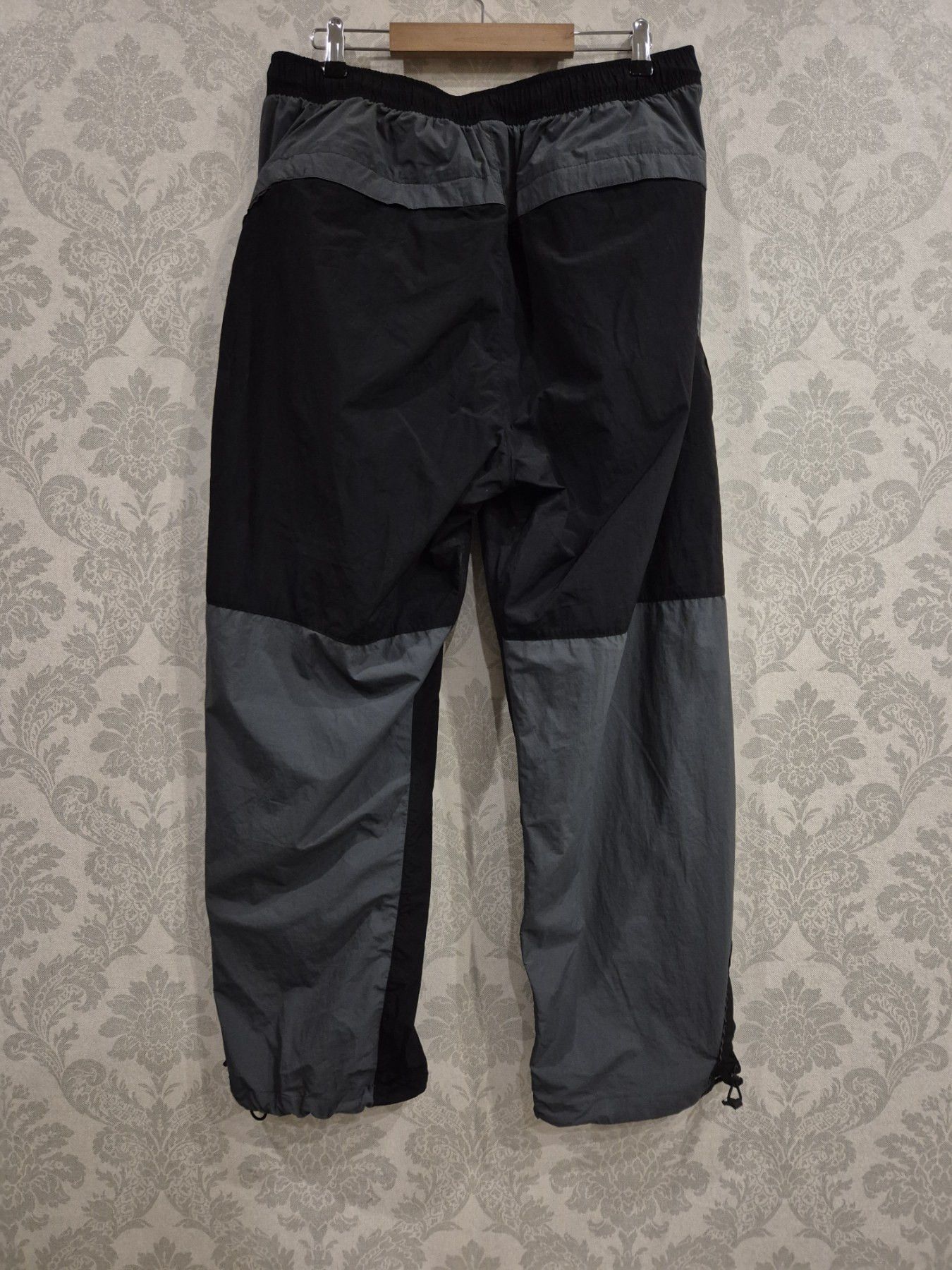 Aape AAPE by A Bathing Ape Black Nylon Lounge Pants Size US 36 / EU 52 - 3 Thumbnail