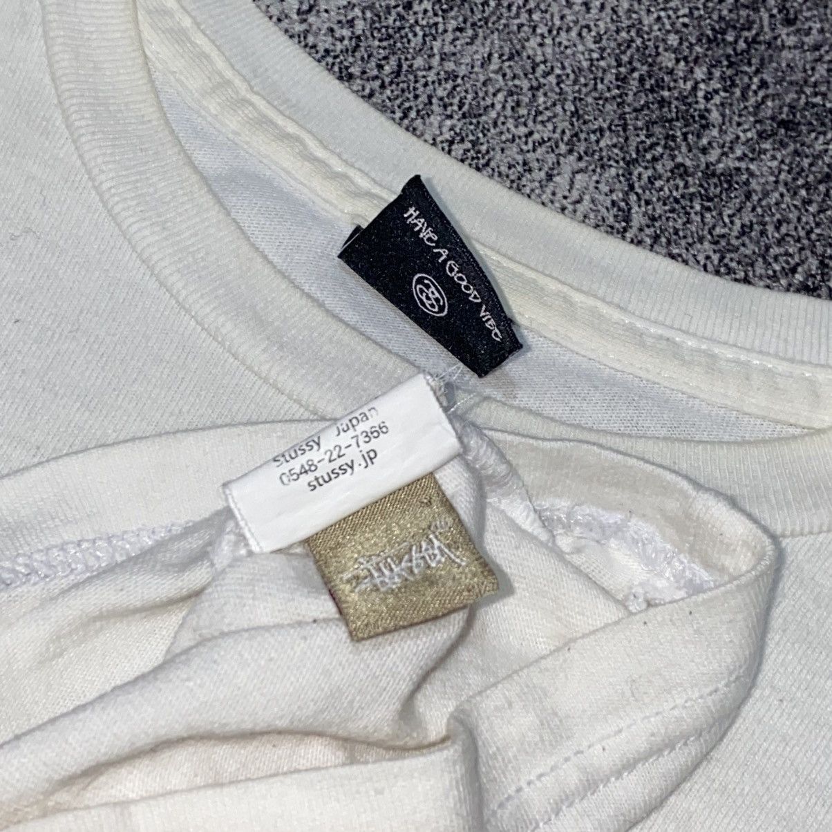 Stussy × Vintage ❌SOLD❌ STUSSY TOUR SKULL Size US S / EU 44-46 / 1 - 6 Thumbnail