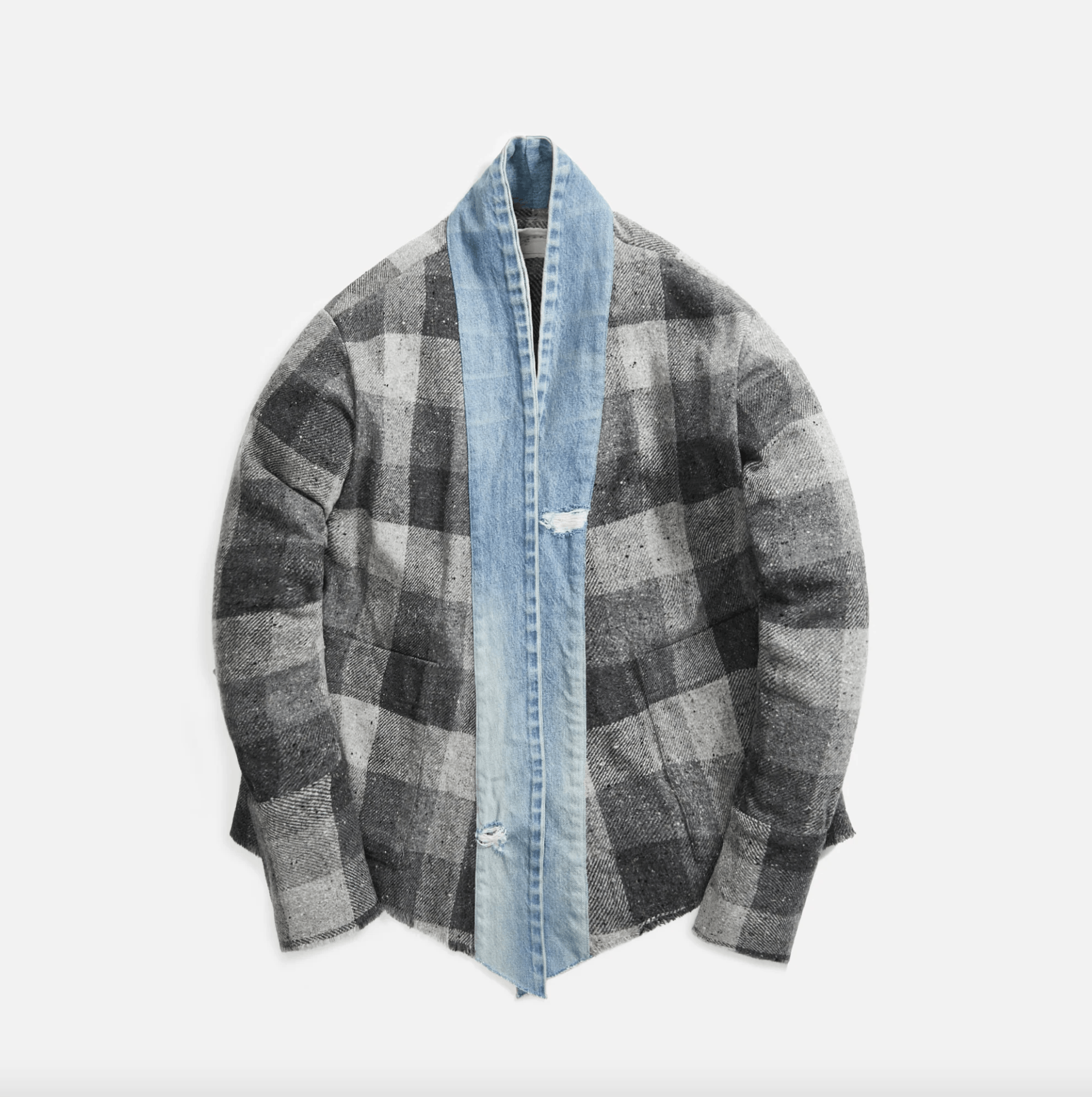 Greg Lauren Greg Lauren Graphite Buffalo Check GL1 XS (Size 0) Size US XS / EU 42 / 0 - 1 Thumbnail